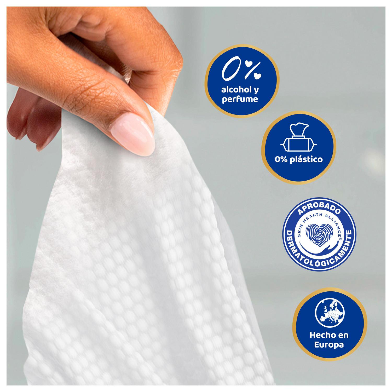 Toallitas para bebé pure aqua Dodot pack 3 paquetes 48 ud.