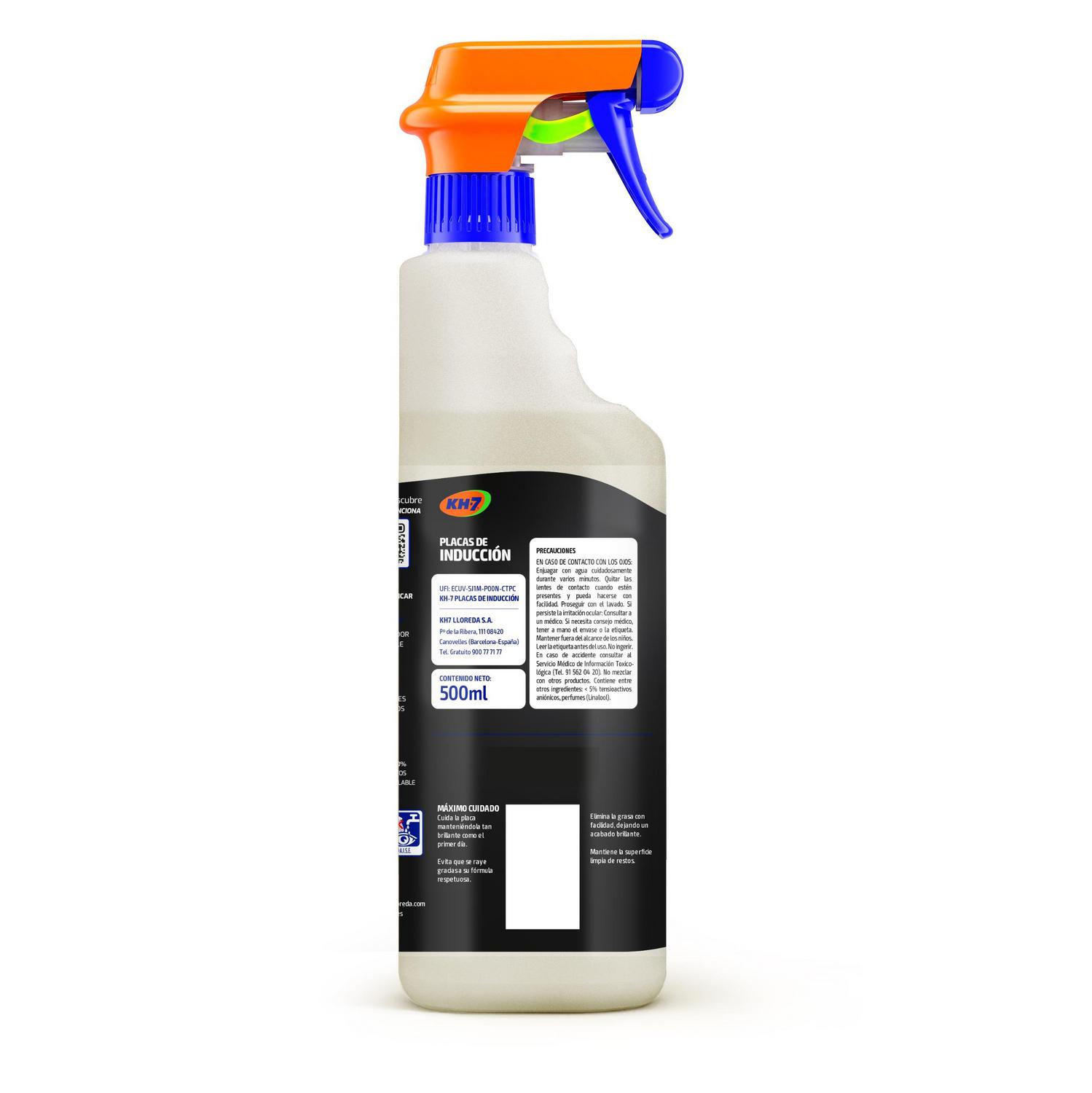 Limpiador para placas de inducción 500 ml.