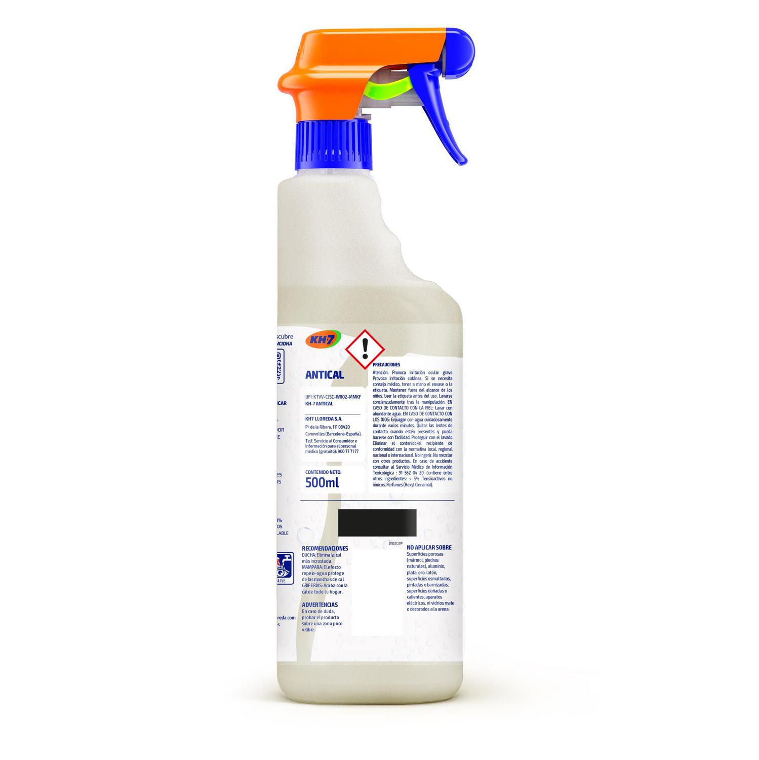 Limpiador baño antical H-7 500 ml.