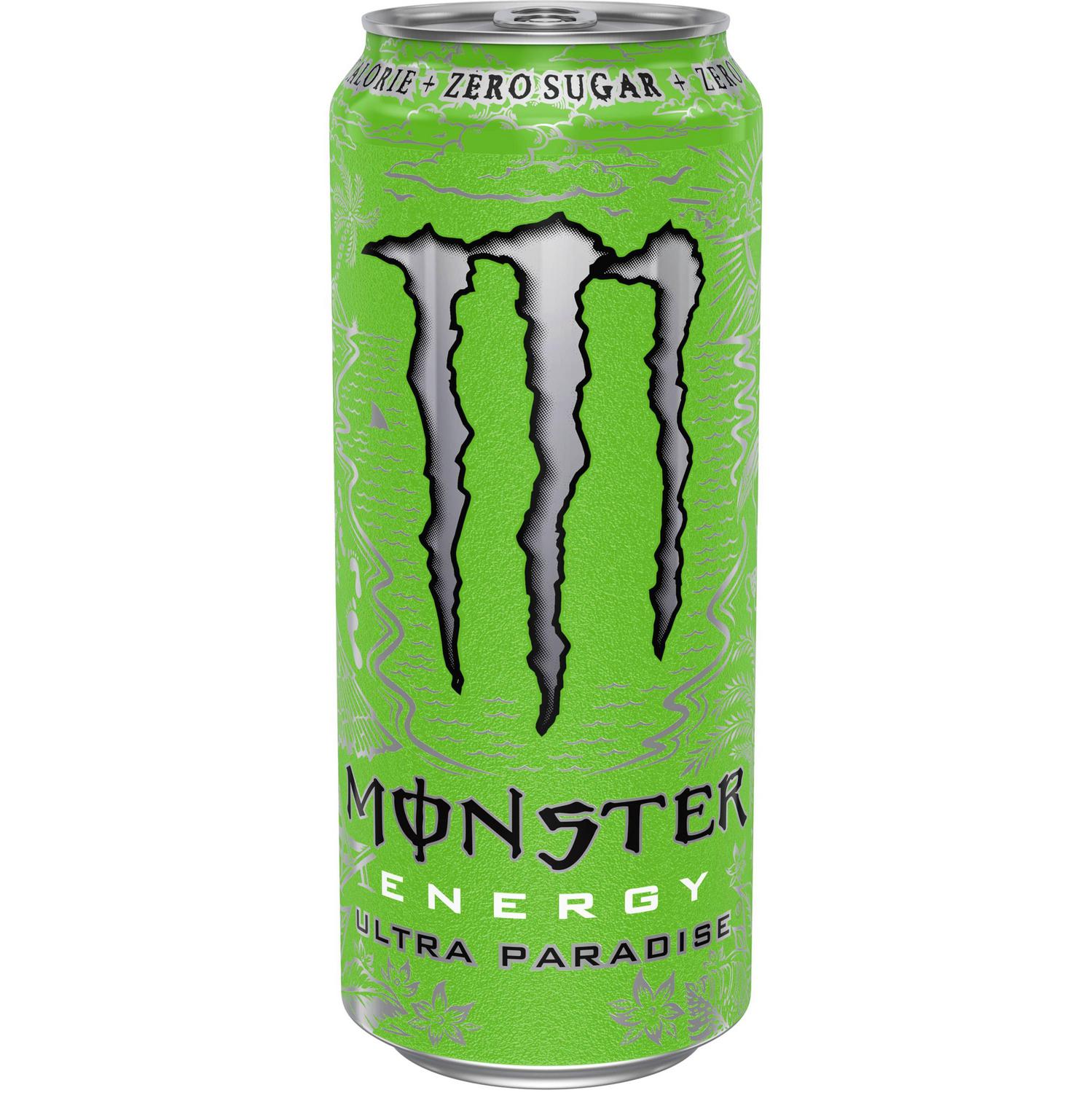 Monster Energy Bebida Energética ultra paradise sin azúcar lata 50 cl.