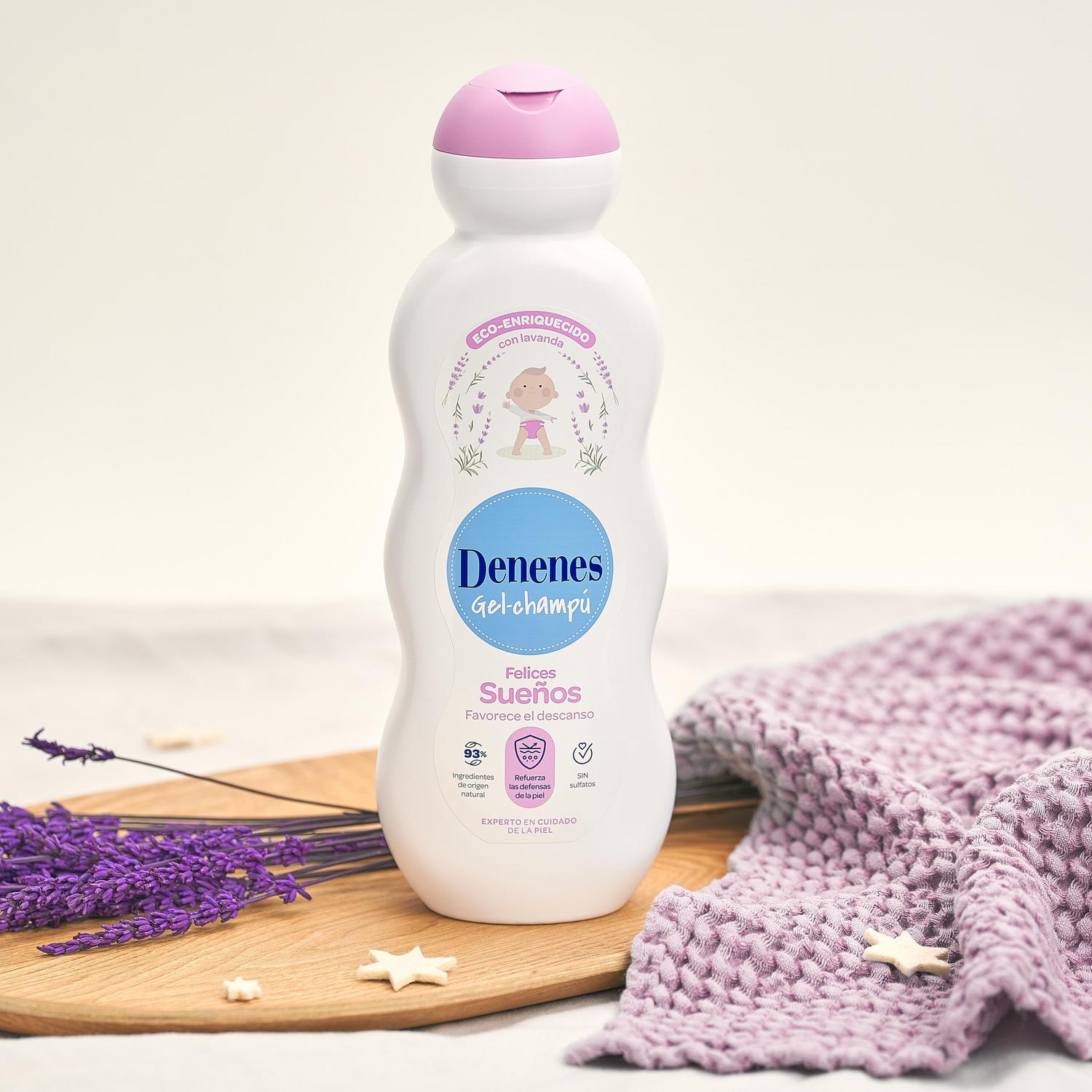 Gel Champú Felices Sueños Denenes 600 ml.