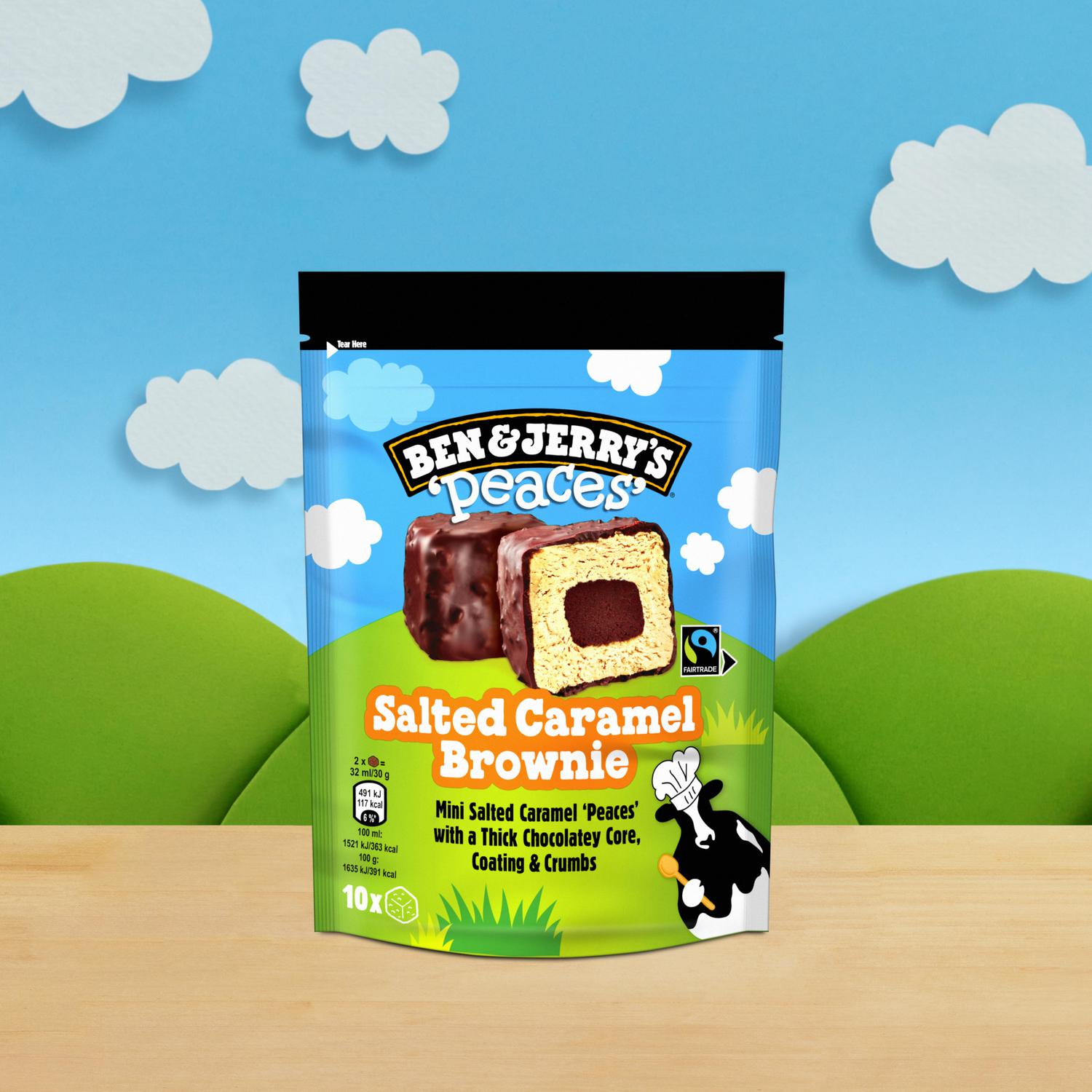 Helado Salt Caramel Brownie Ben & Jerrys 10 uds.