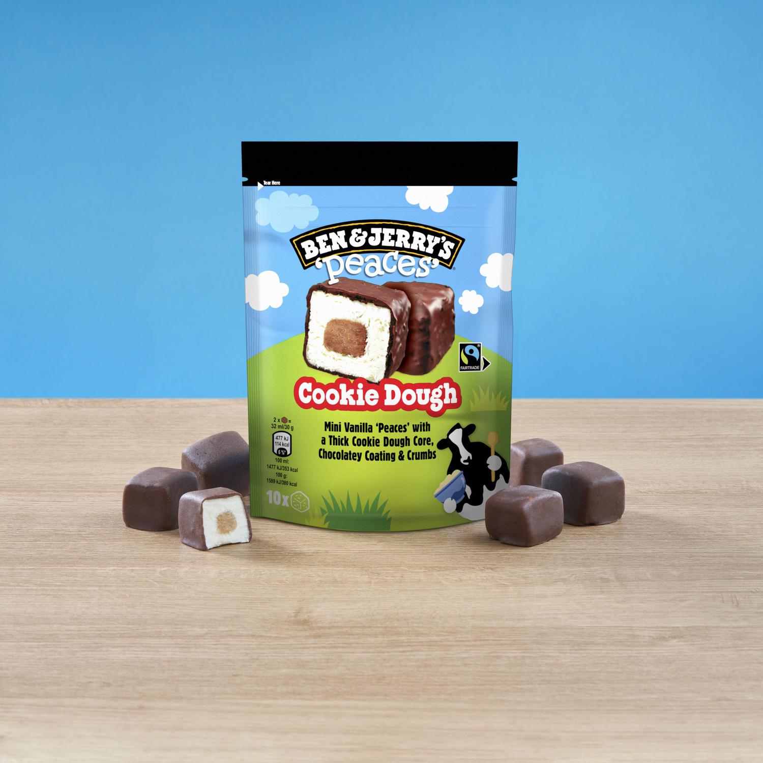 Helado de Cookies Dougt Ben&Jerrys 10 uds.