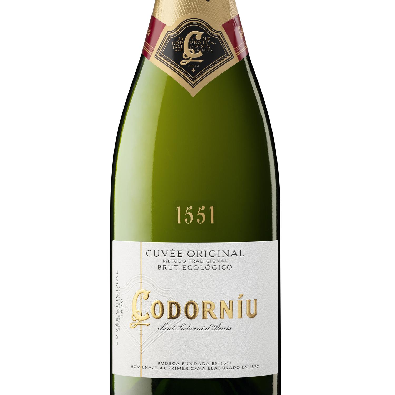Cava Codorniu Cuvée Original brut ecológico 75 cl.