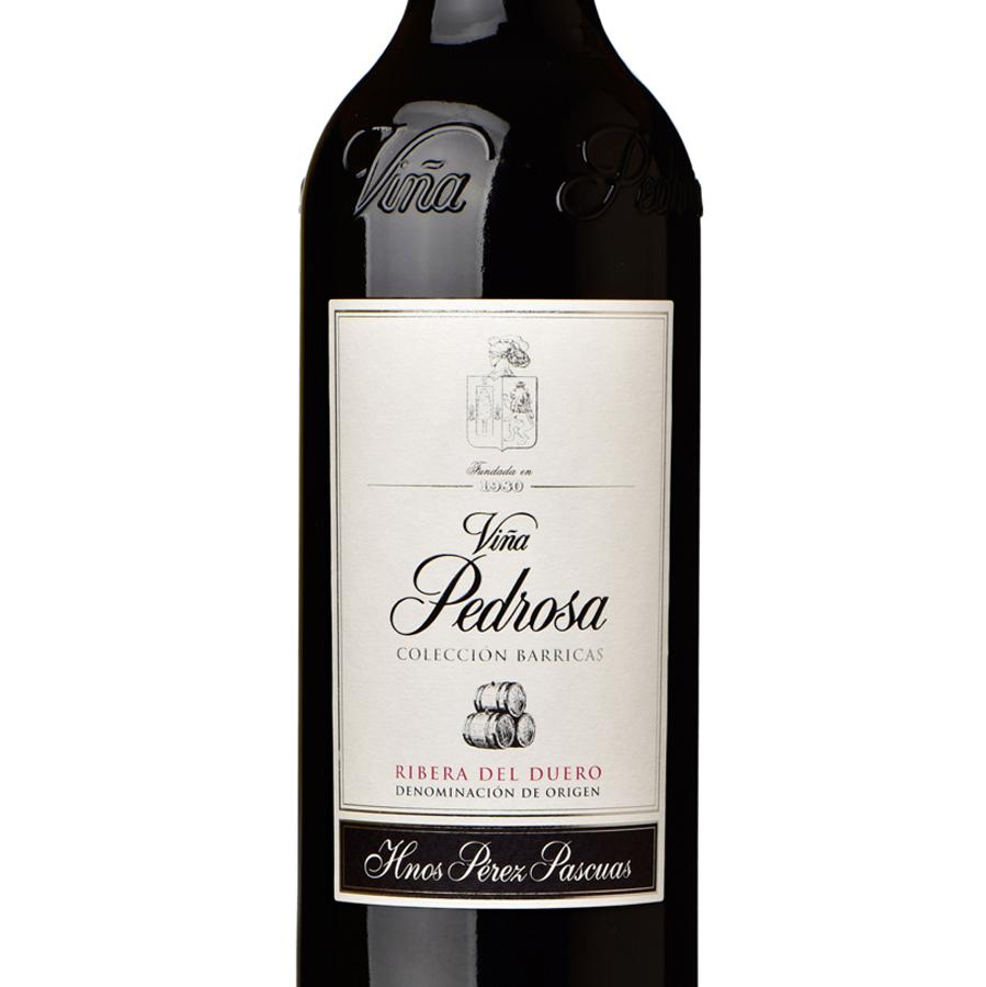 Vino tinto tempranillo tinta fina Viña Pedrosa Colección Barricas D.O. Ribera del Duero 75 cl.