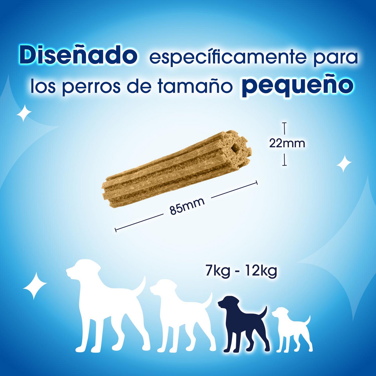 Snack dental para perro pequeño Purina Dentalife 30 sticks 490 g.