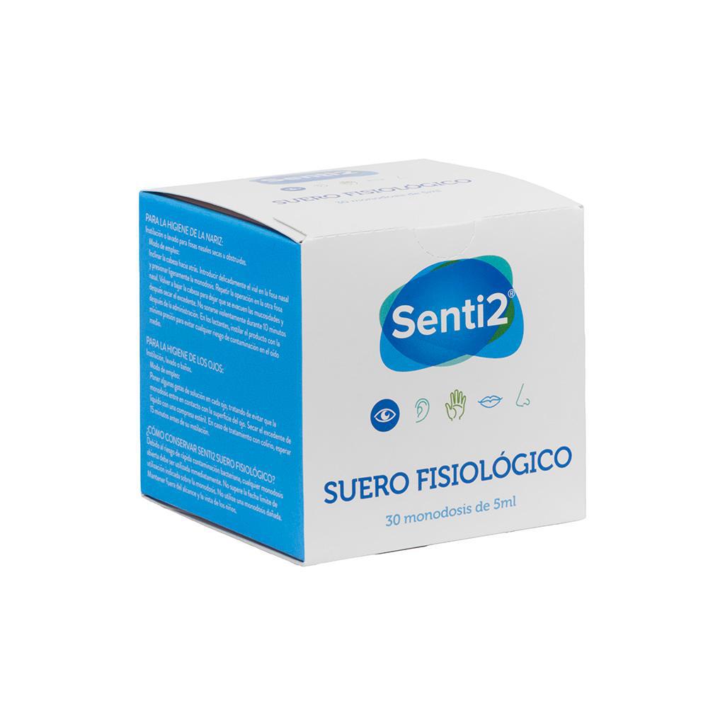 Suero fisiológico SENTI2 pack 30 monodosis de 5 ml