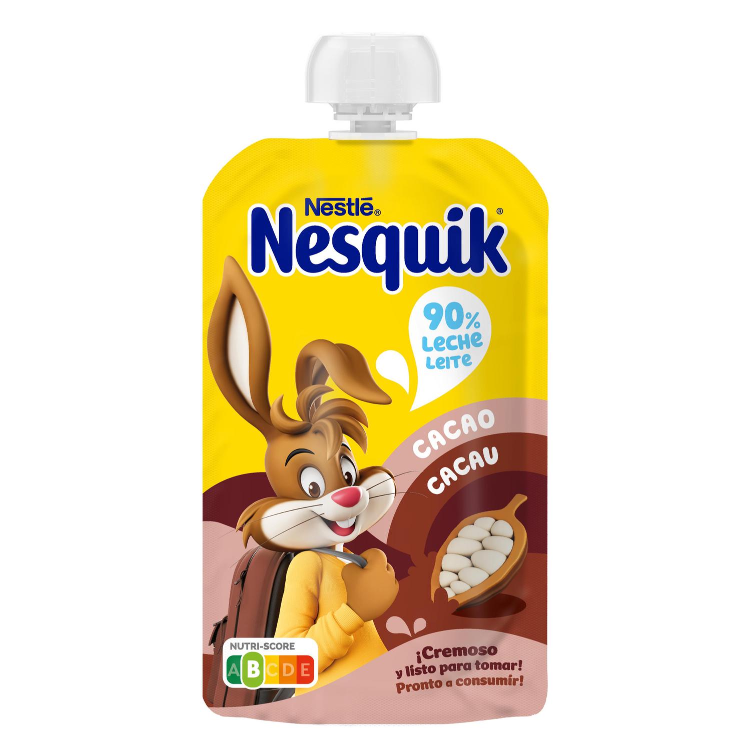Bolsita de cacao Nesquik 110 g.
