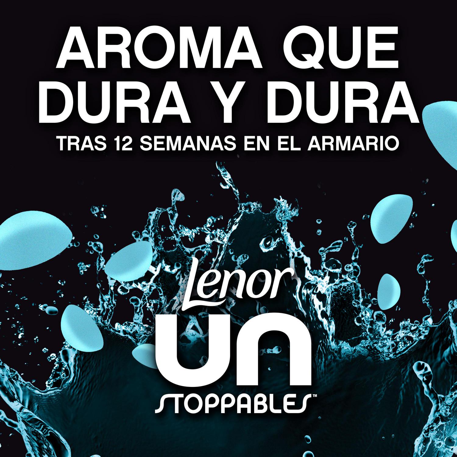 Perfume para la ropa en perlas concentrado fresh Unstoppables Lenor 270 g.