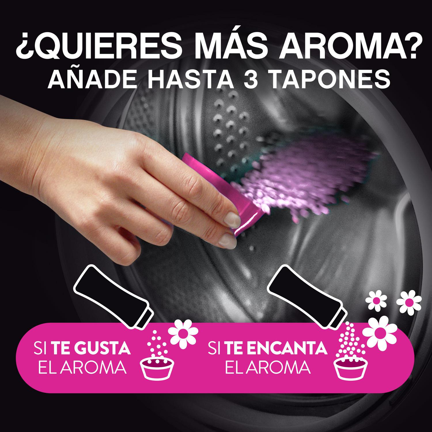 Perfume para la ropa en perlas concentrado frescor sensaciones Unstoppables Lenor 195 g.