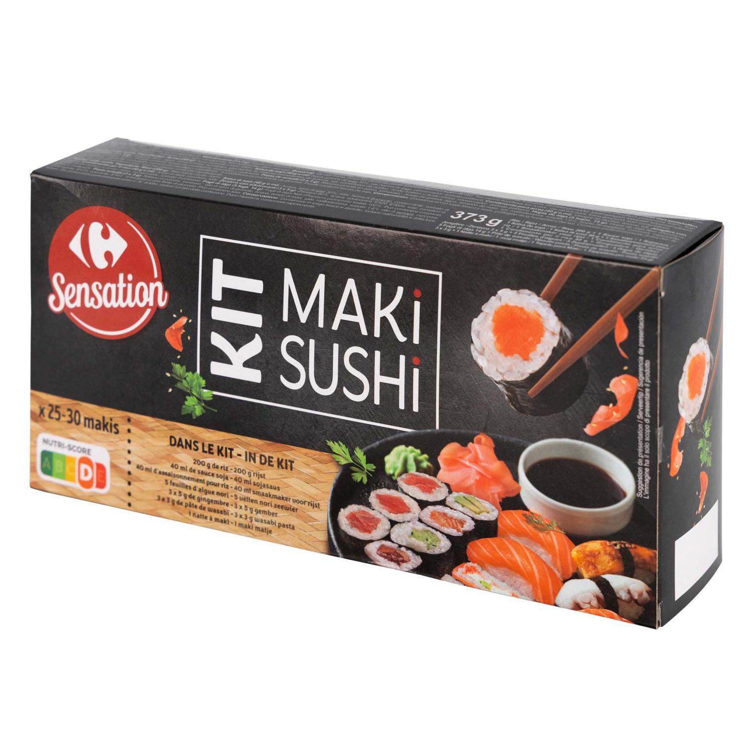 Kit Maki-Sushi Sensation Carrefour 373 g.