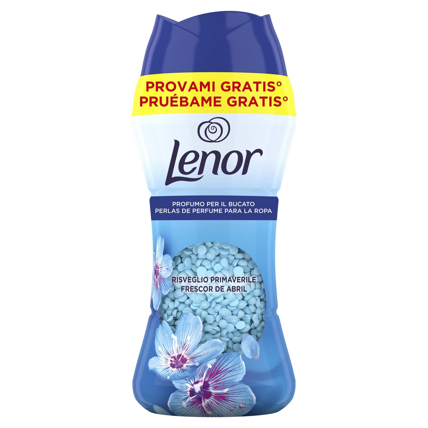 Perfume para la ropa en perlas concentrado frescor de abril  Lenor 195 g.
