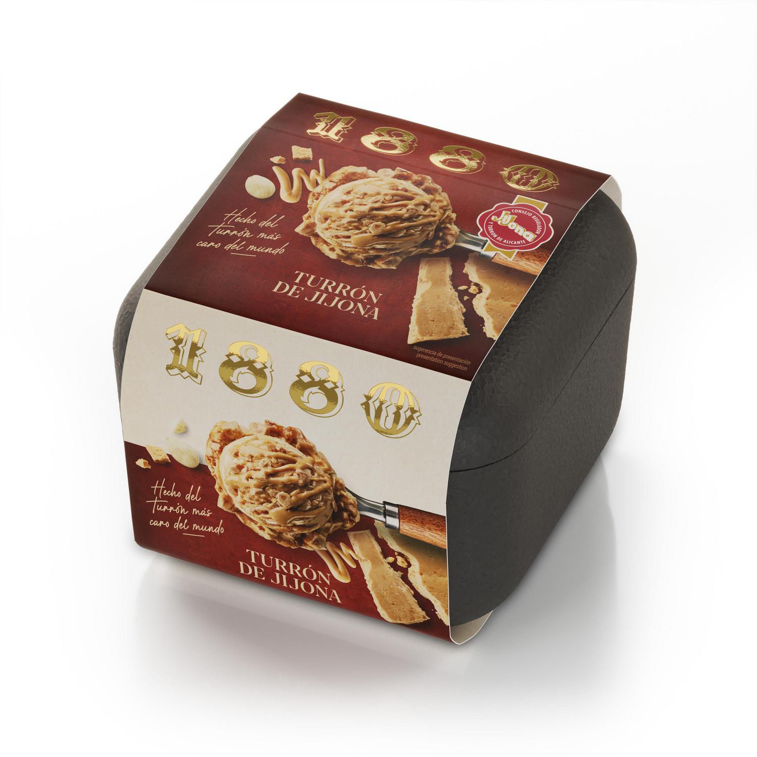 Helado de turrón de Jijona 1880 sin gluten 320 g.