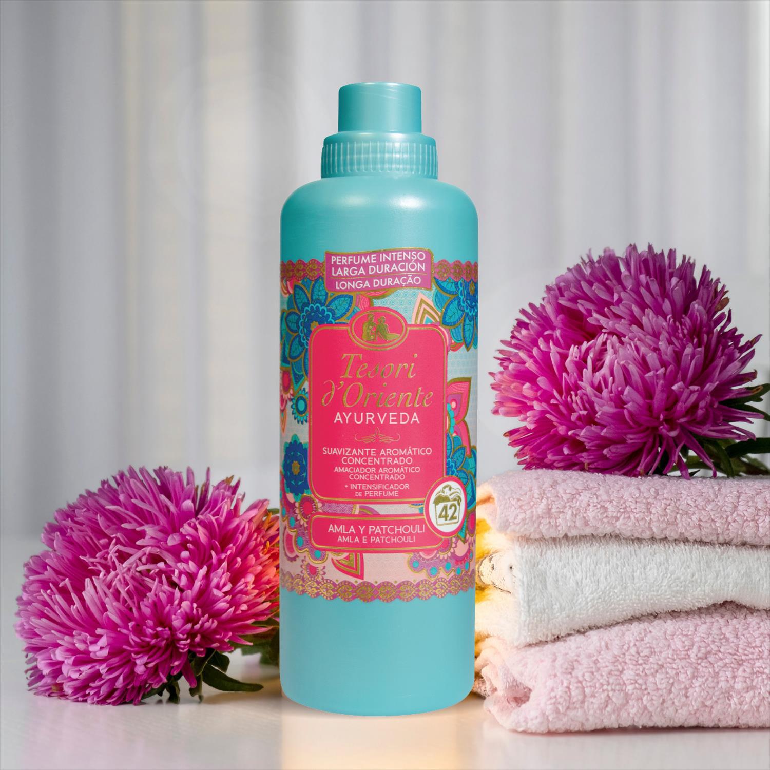 Suavizante aromático concentrado Ayurveda Tesori d'Oriente 42 lavados.