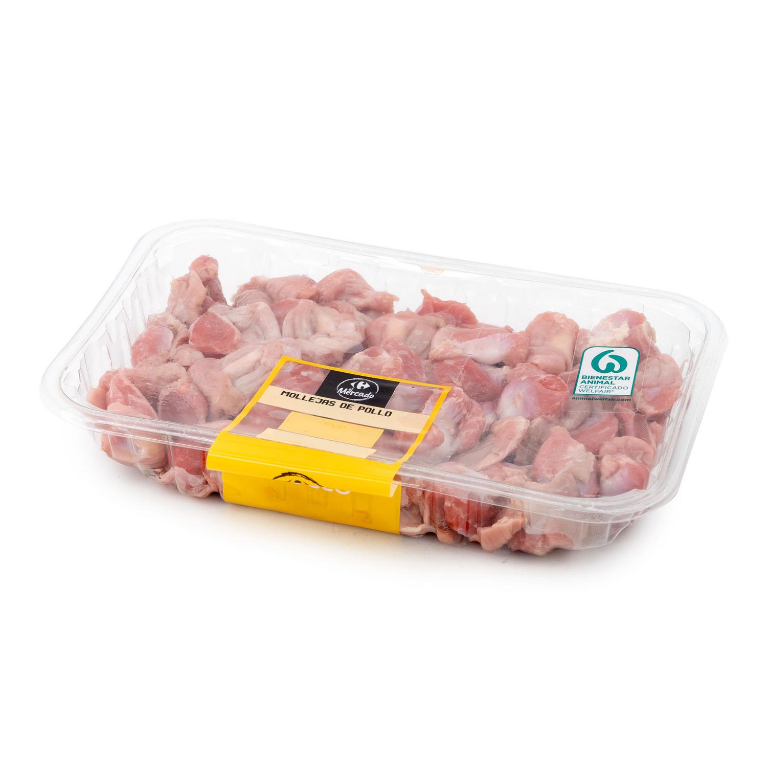 Mollejas de pollo Carrefour El Mercado 450 g aprox