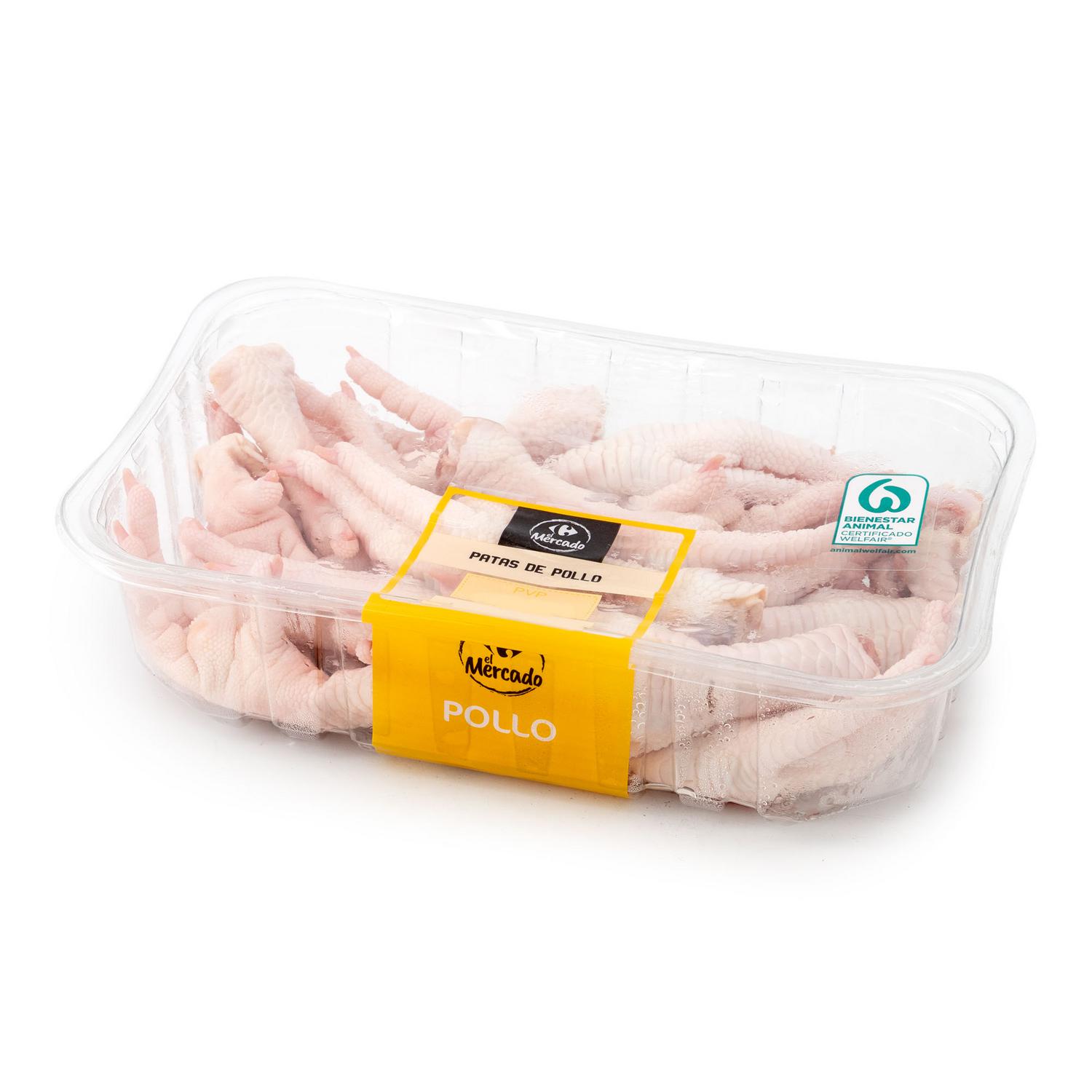Patas de pollo Carreofur El Mercado 400 g aprox