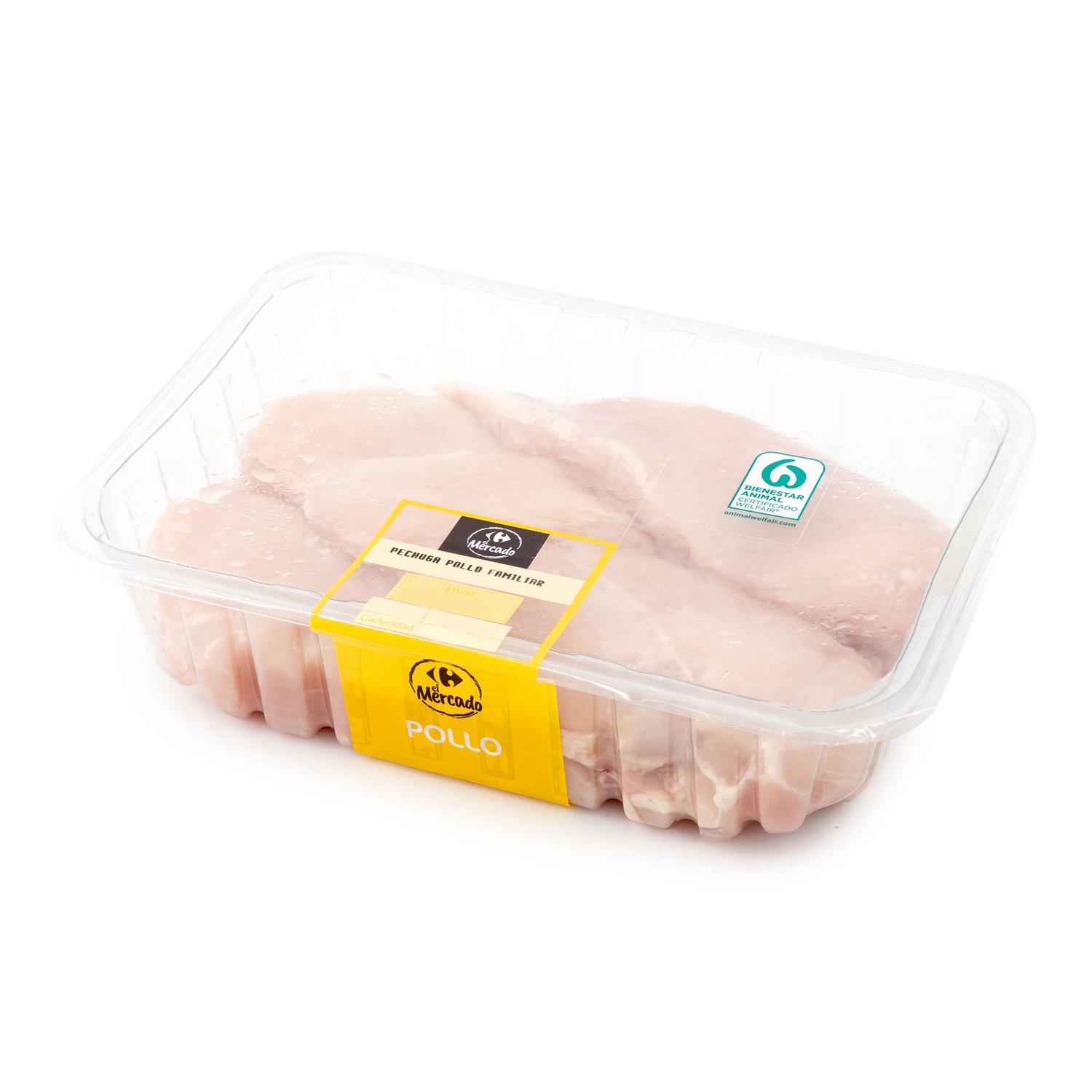 Pechuga de pollo Carrefour El Mercado 1,2 kg aprox