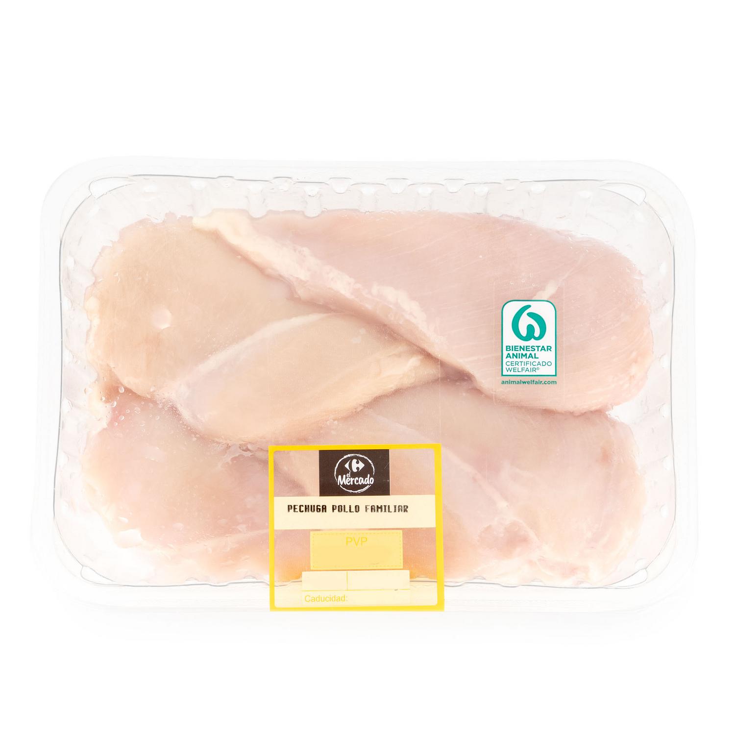 Pechuga de pollo Carrefour El Mercado 1,2 kg aprox