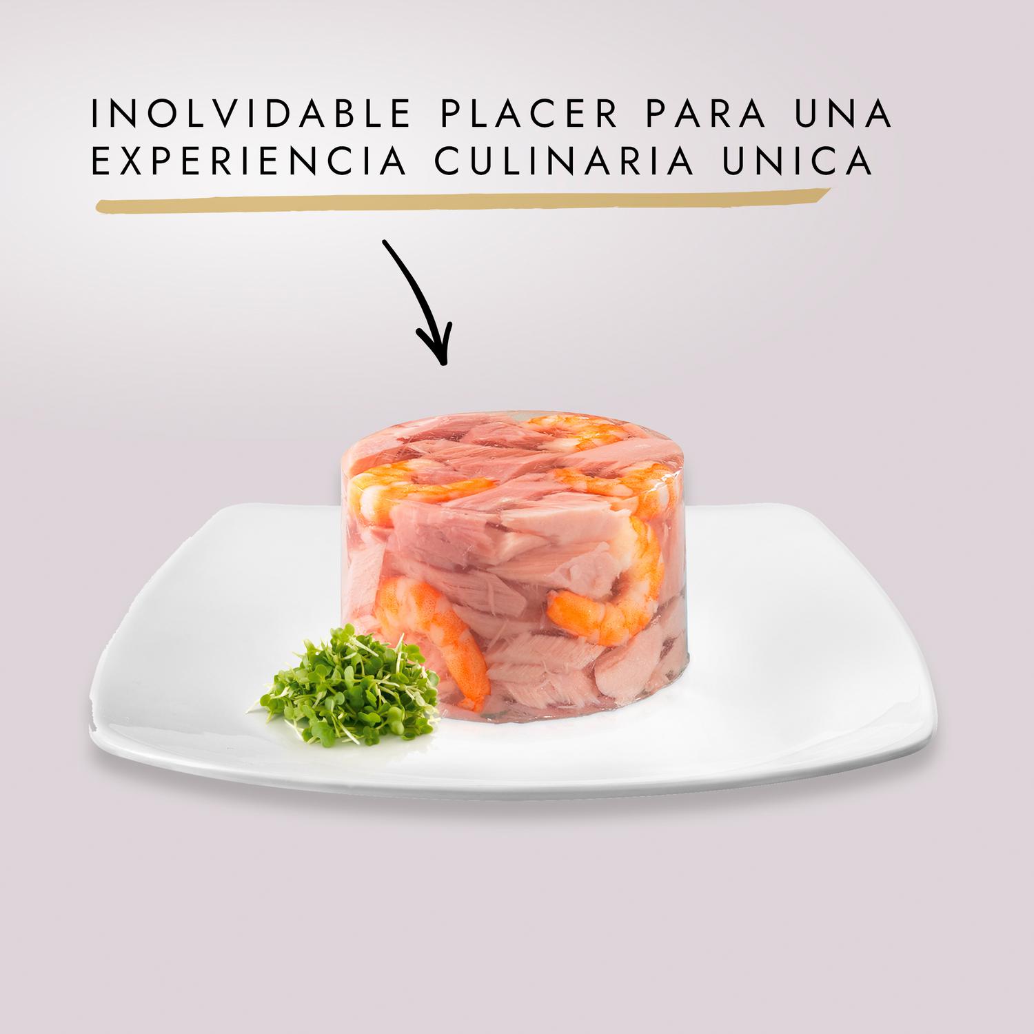 Comida húmeda finas lonchas de pollo para gato adulto Purina Gourmet Diamant 85 g