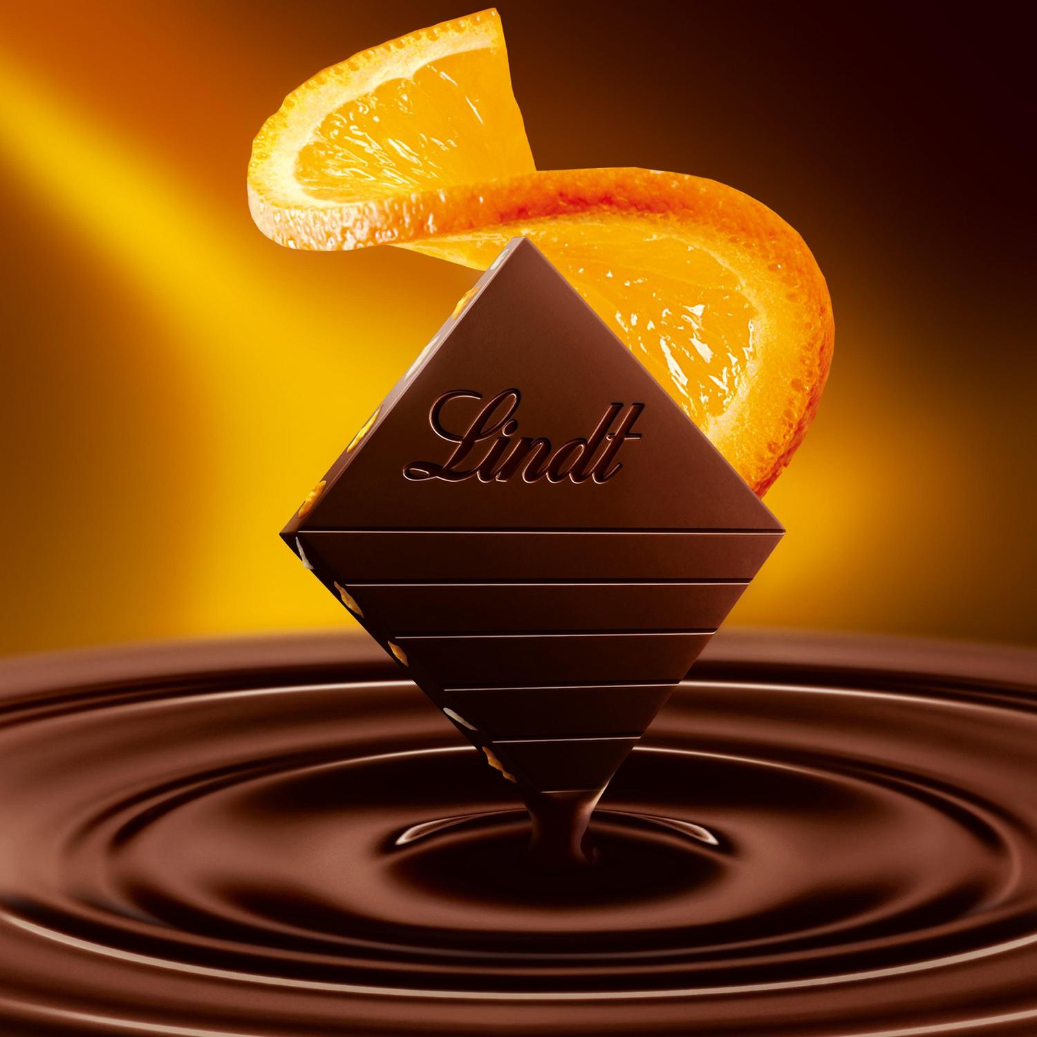 Chocolate negro intenso con naranja Lindt Excellence 100 g.