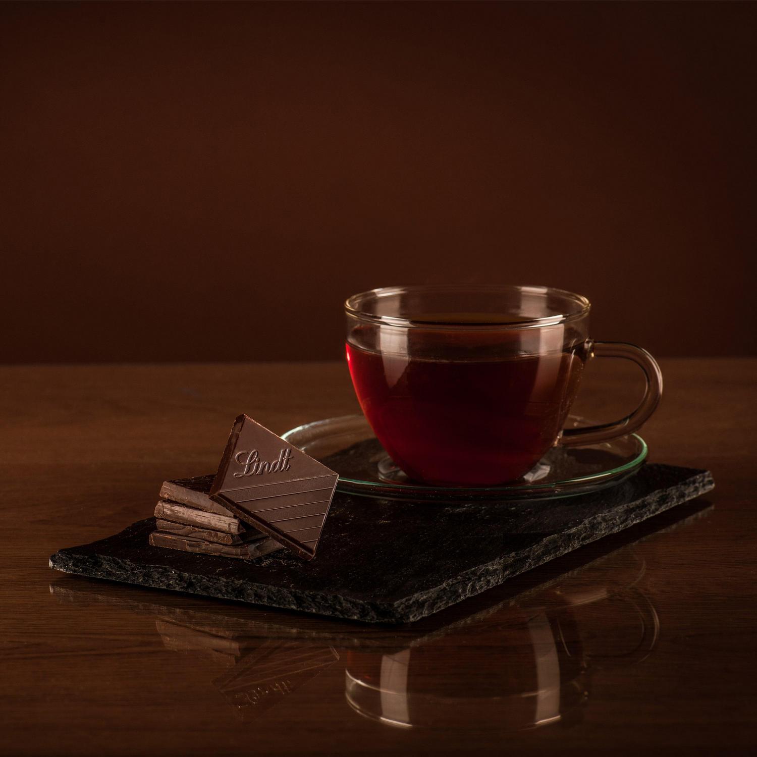 Chocolate negro intenso con naranja Lindt Excellence 100 g.
