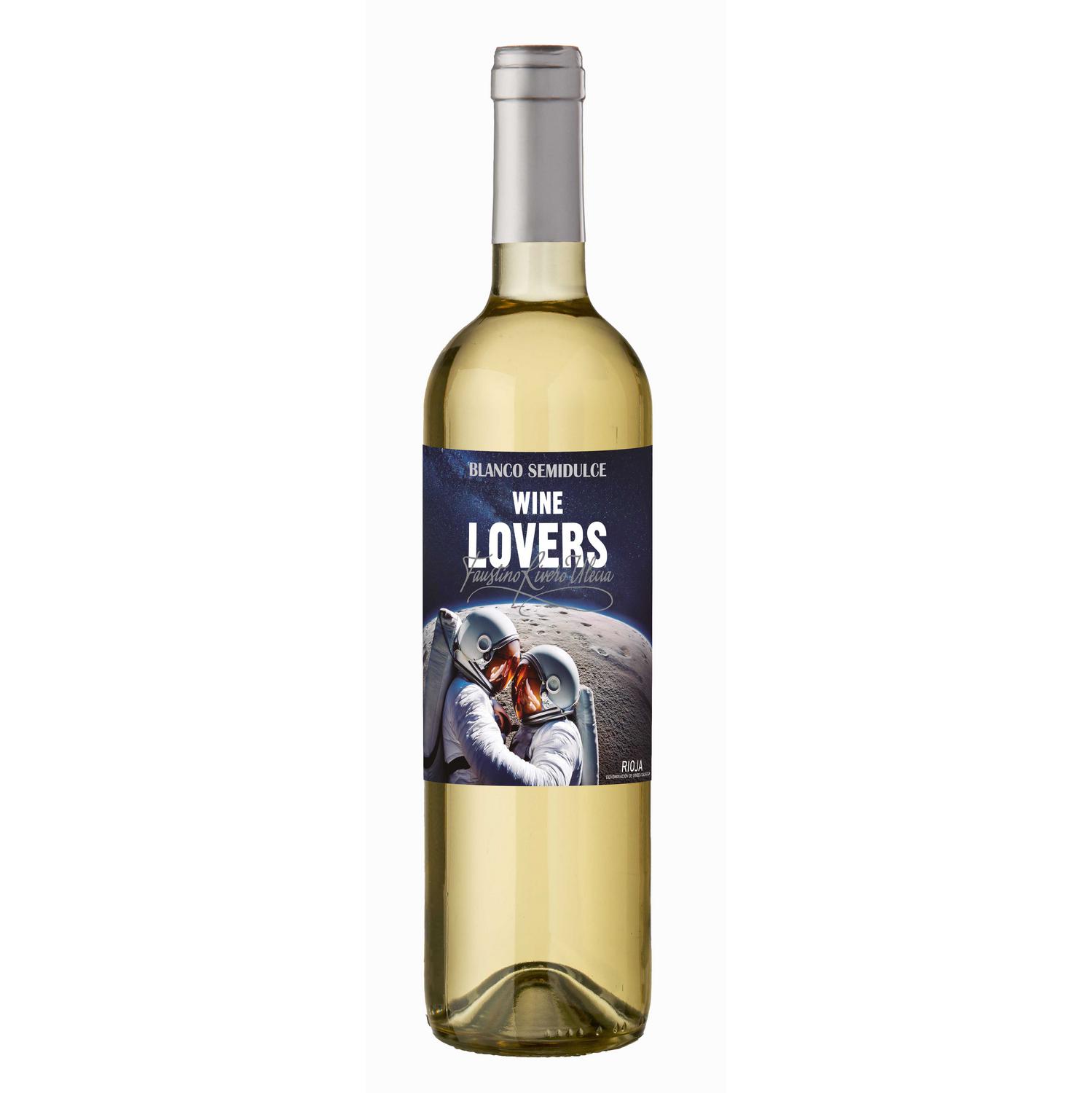 Vino blanco semidulce Wine Lovers D.O.Ca. Rioja 75 cl.