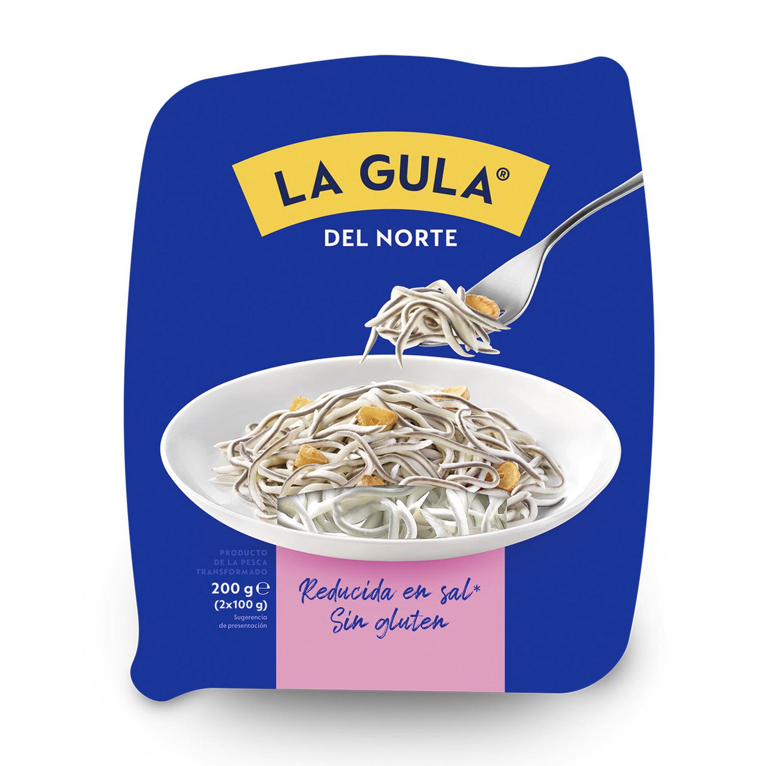 La Gula del Norte reducida en sal sin gluten 200 g.