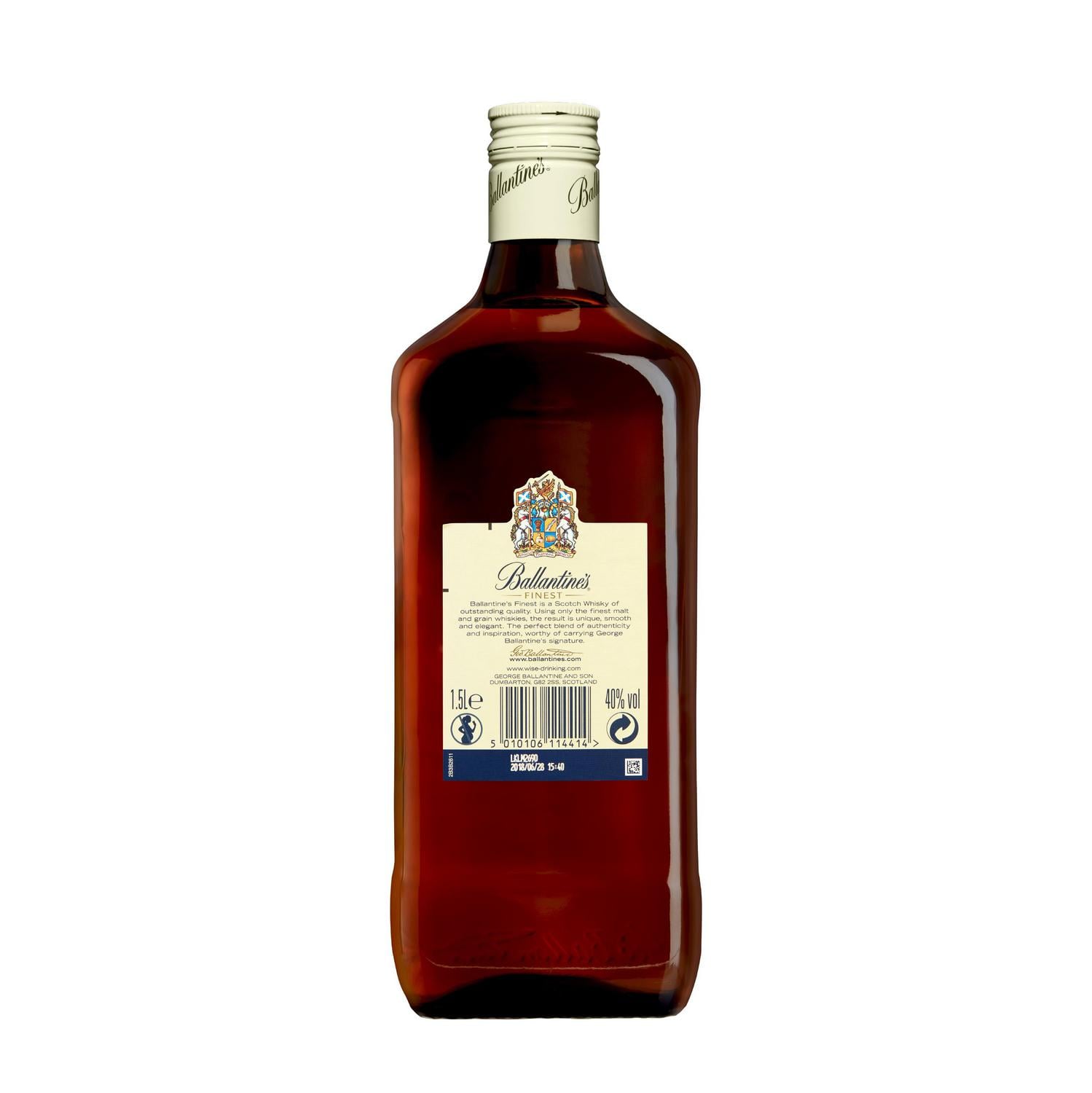 Whisky Ballantine's escocés 1,5 l.