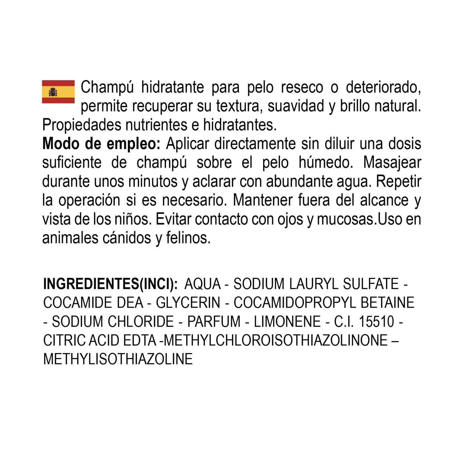 Champú para perros de pelo corto Kimbo Instinct 250 ml