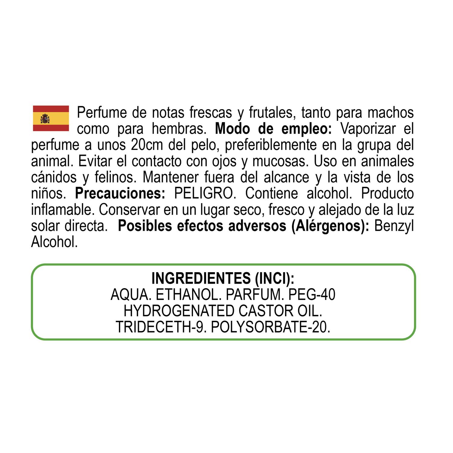 Perfume para perro de melón Kimbo Melón 80 ml