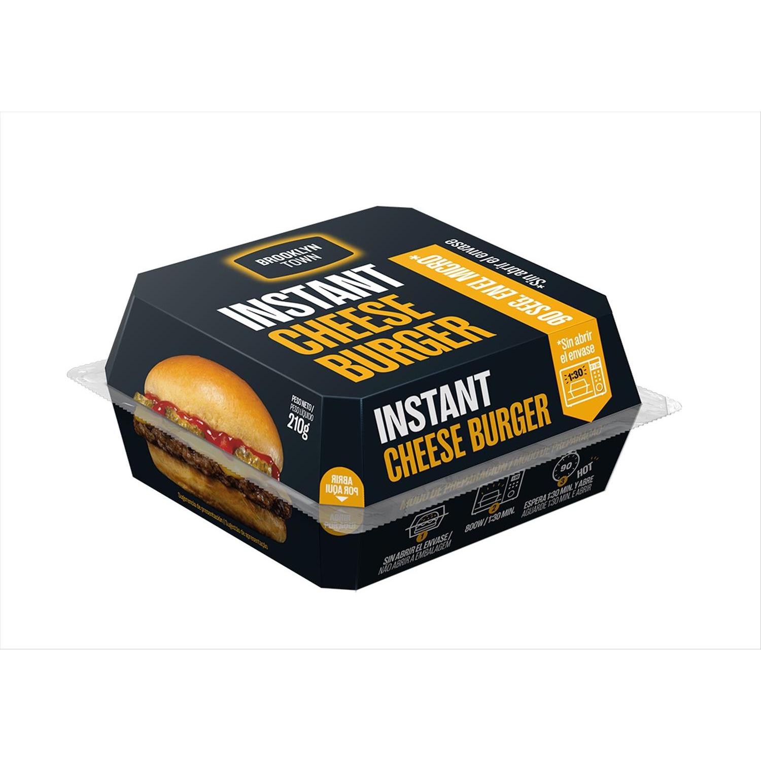 Burger cheese Instant Brooklyn Town 210 g.