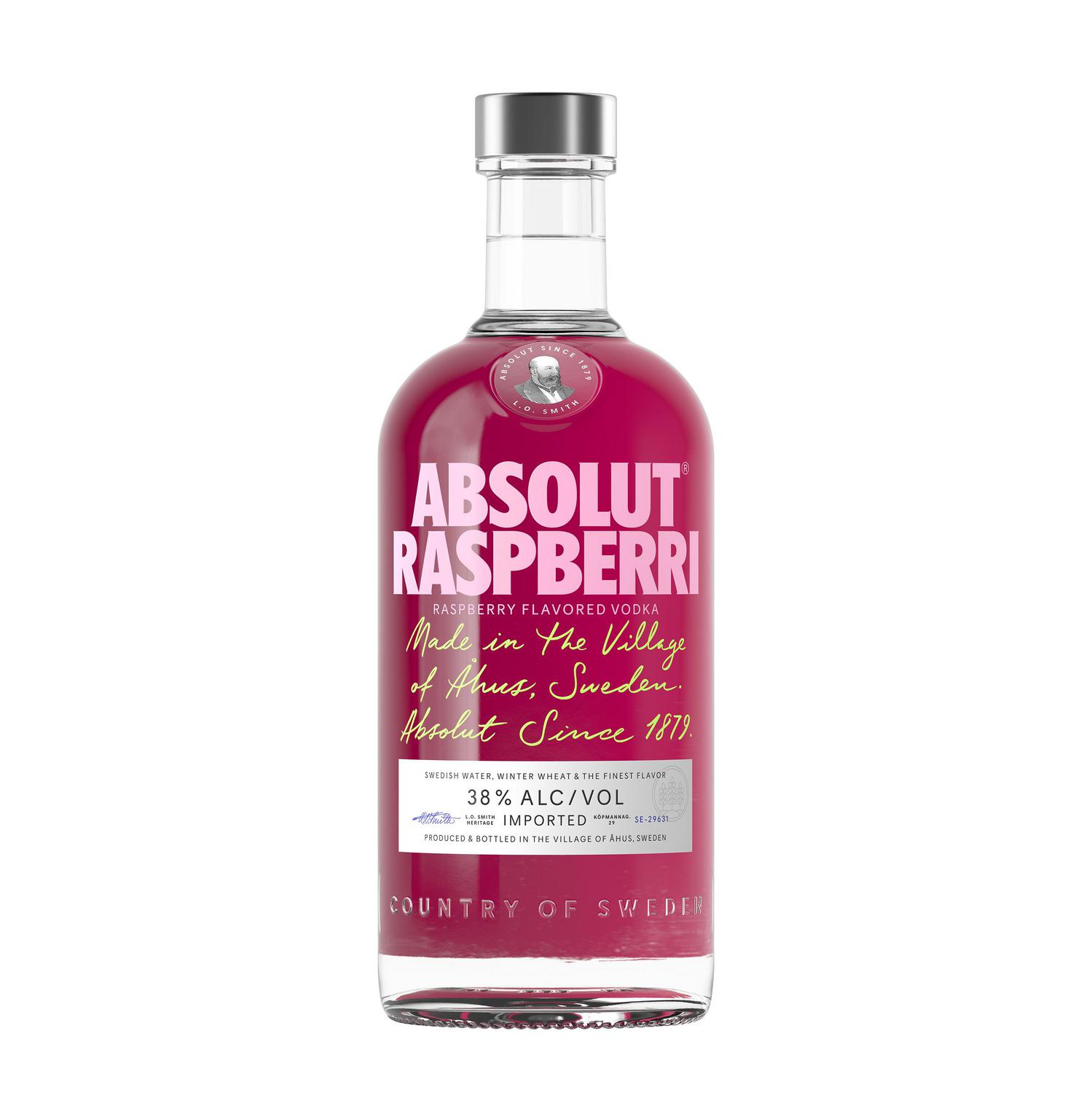 Vodka Absolut raspberri 70 cl.