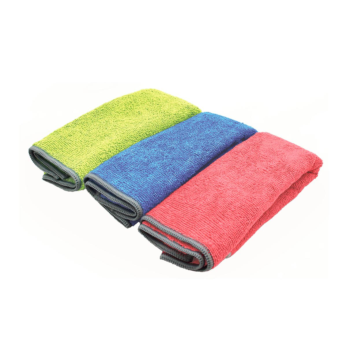 Set 3 Bayetas Antibacterias Microfibra Multiusos Protech