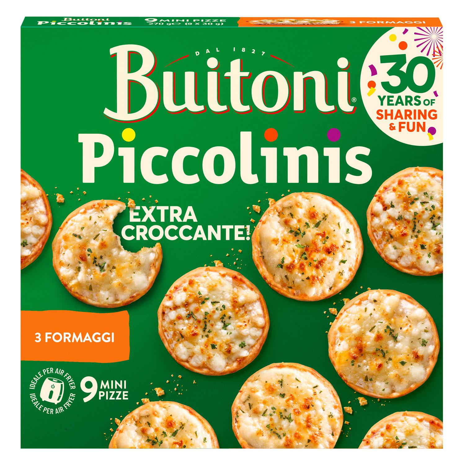Piccolinis 3 quesos Buitoni 270 g.