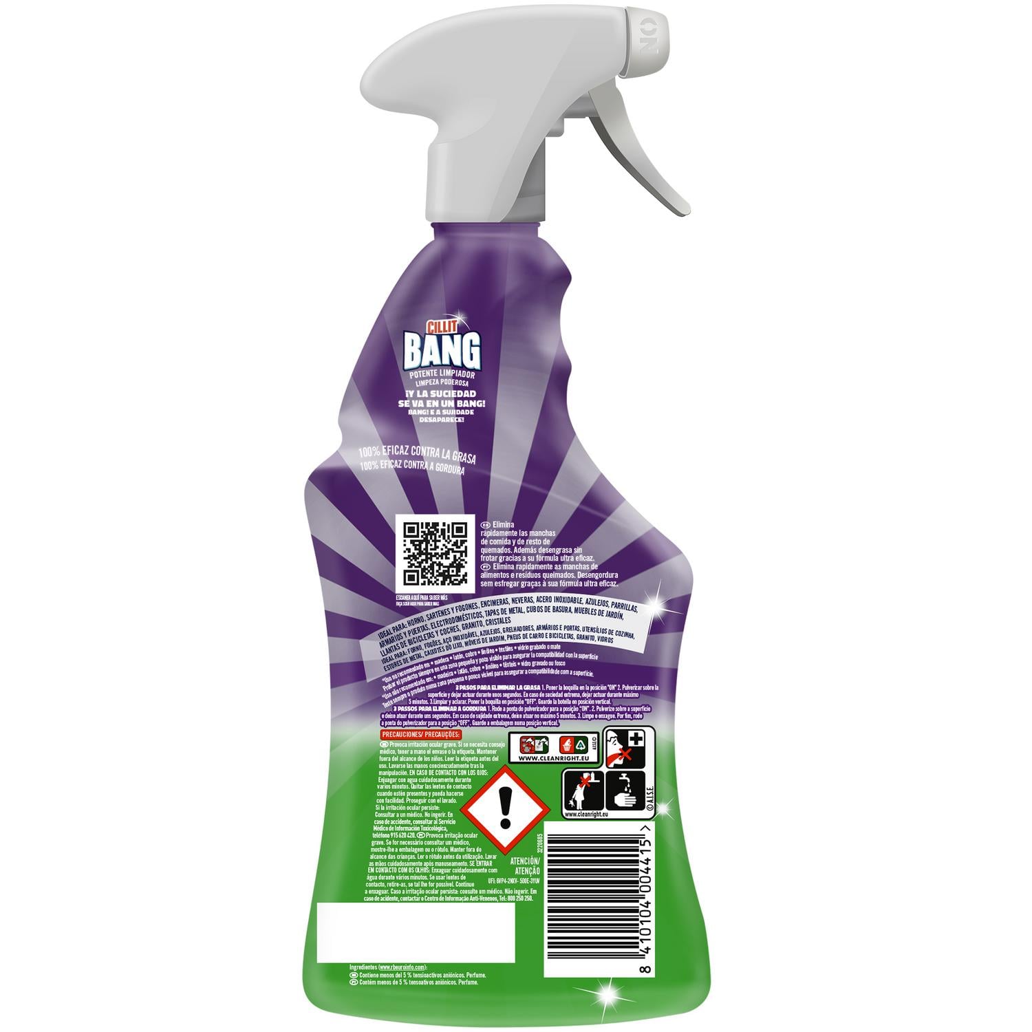 Quitagrasas Cillit Bang 750 ml.