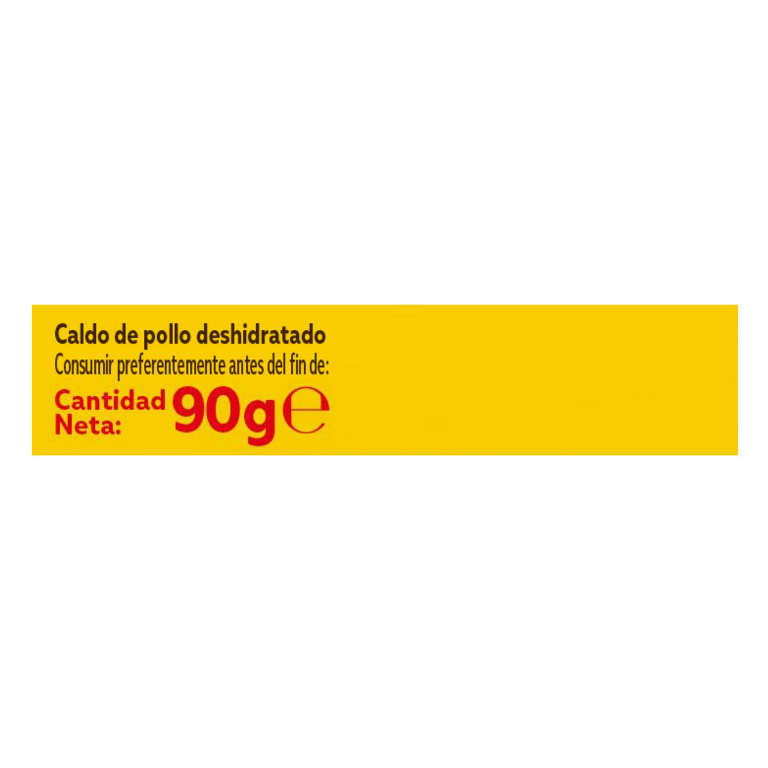 Caldo de pollo 100% natural Avecrem Gallina Blanca sin gluten 10 pastillas