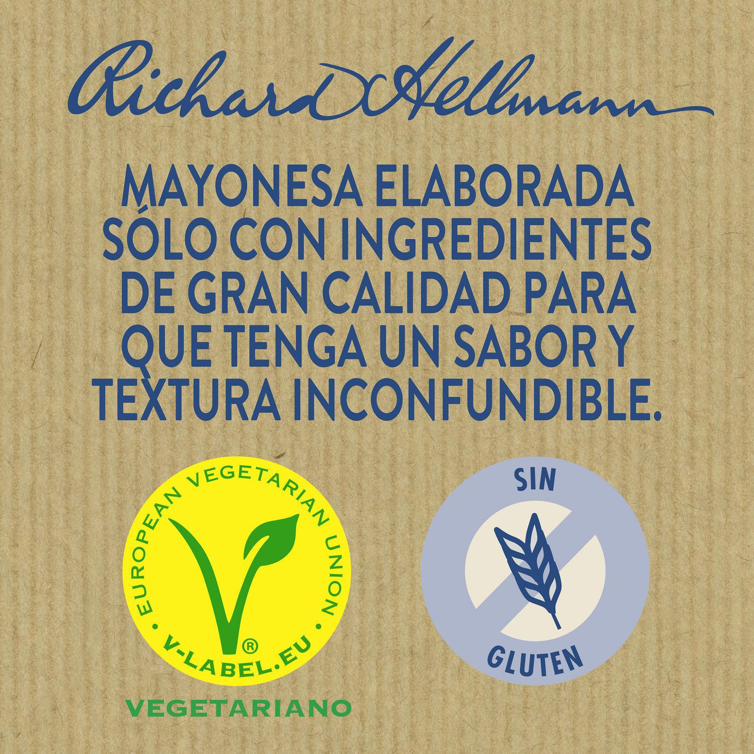Mayonesa Hellmann's sin gluten tarro 490 g.