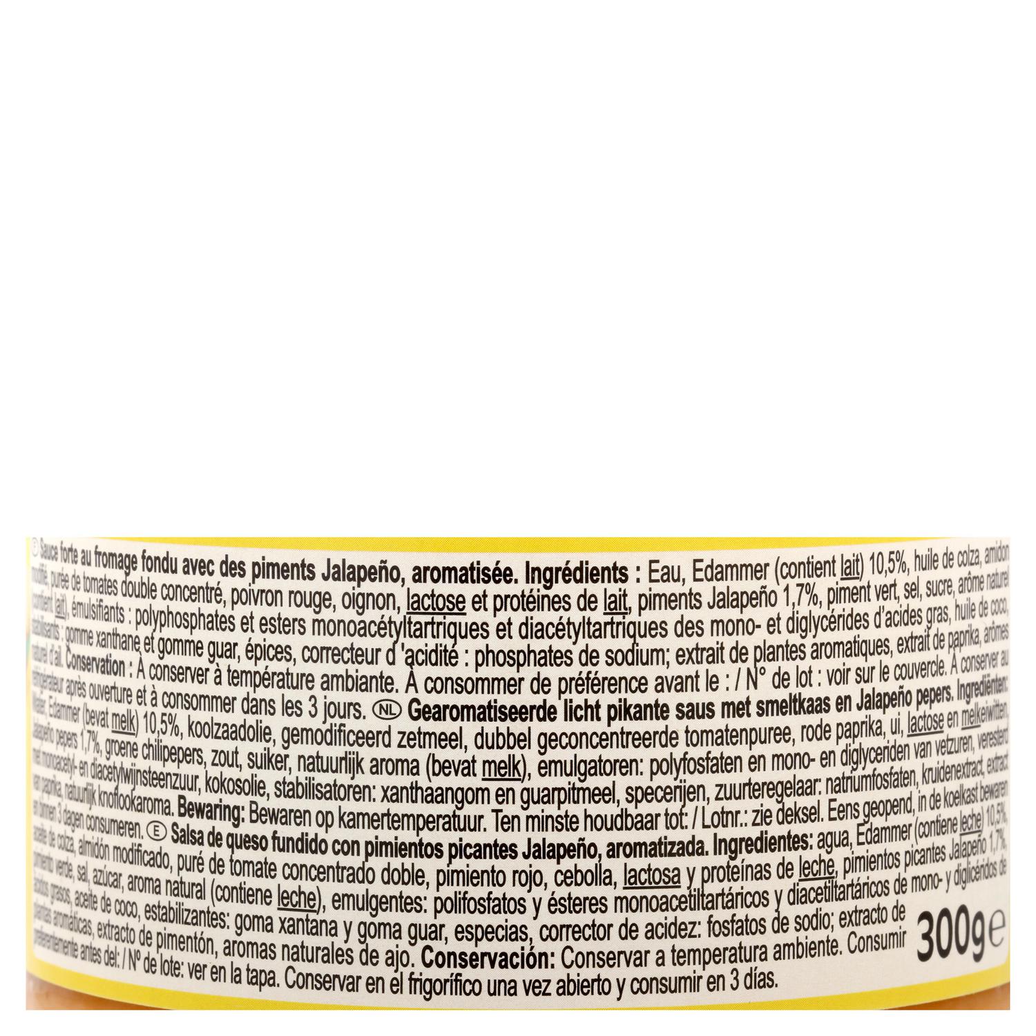 Salsa cheezy Carrefour Sensation 300 g.