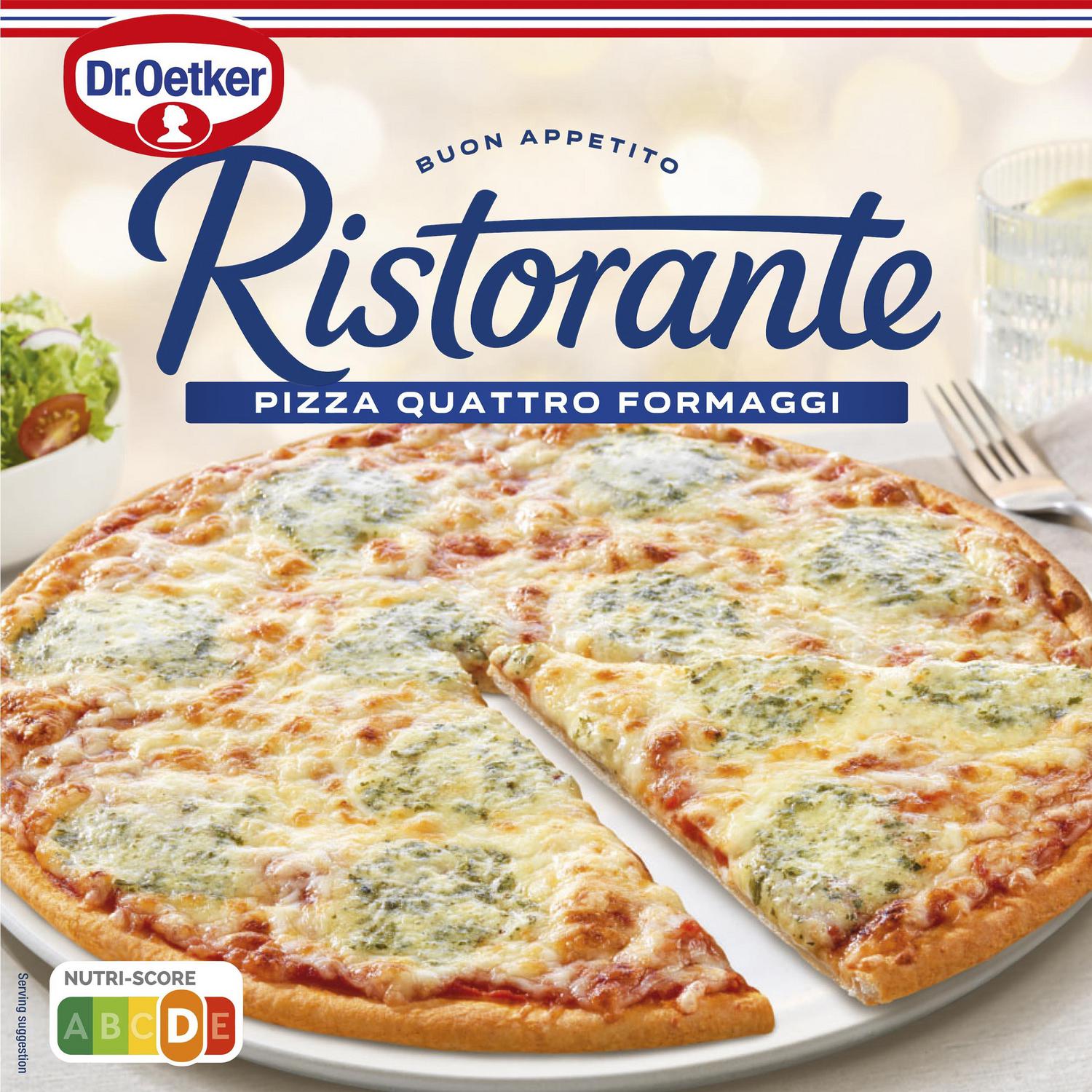 Pizza quattro formaggi Ristorante Dr. Oetker 340 g