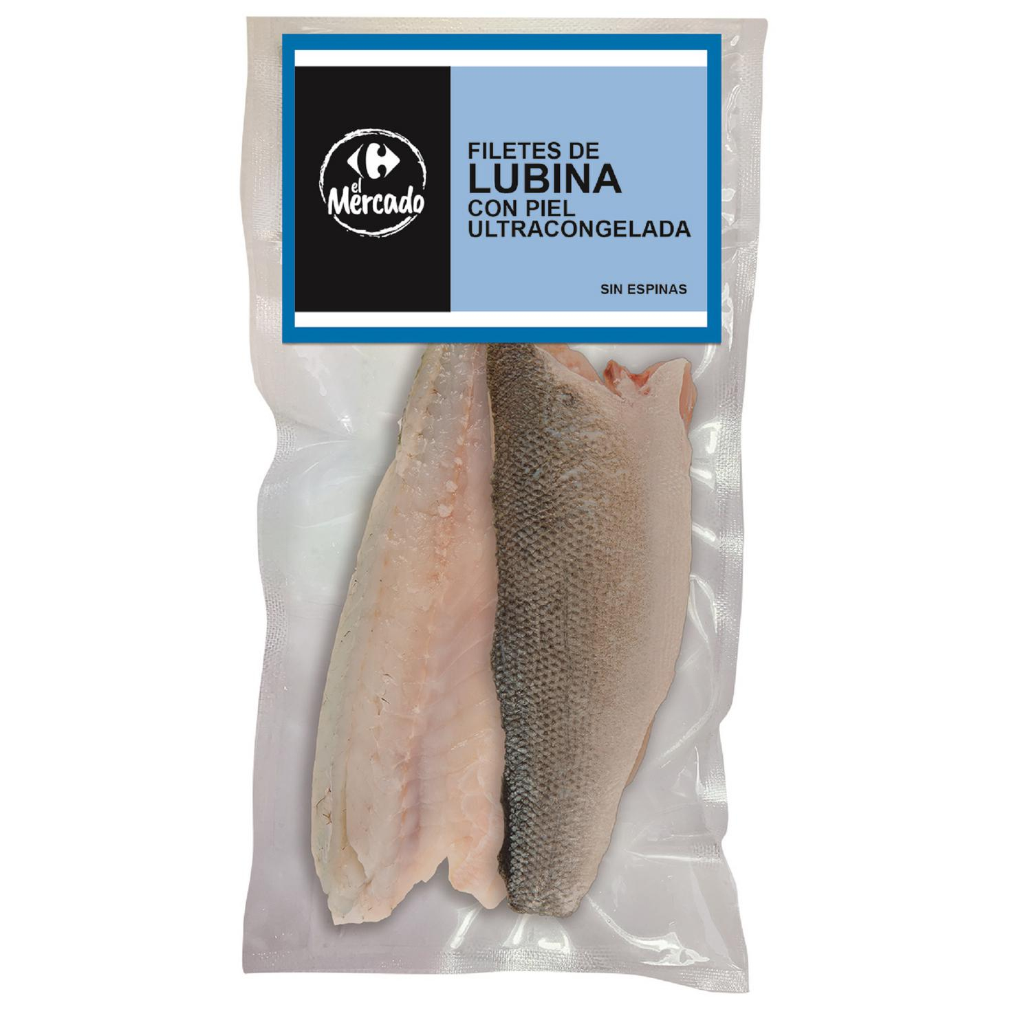 Filete de lubina con piel congelado Aligator 180 g