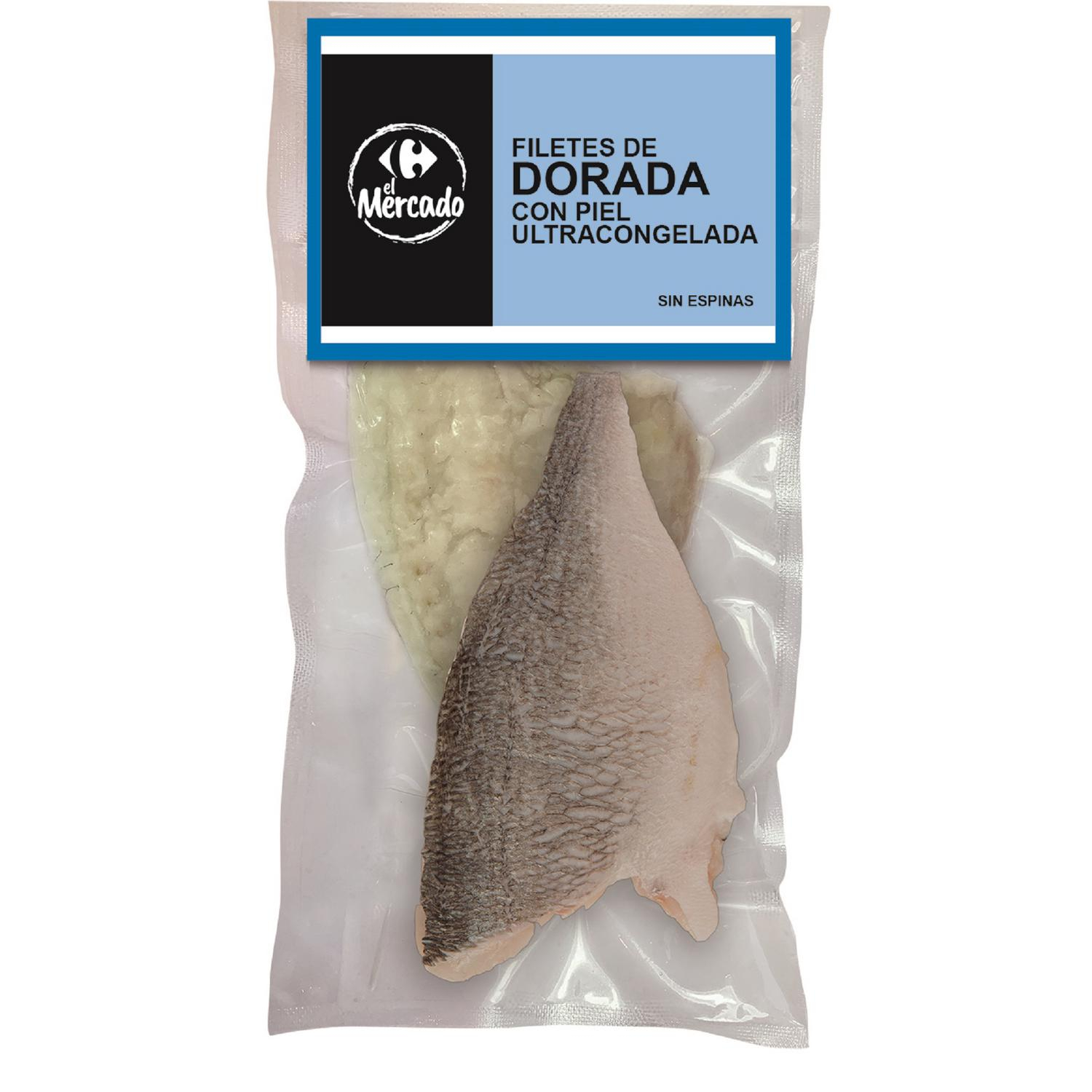 Filete de dorada con piel congelado Aligator 180 g