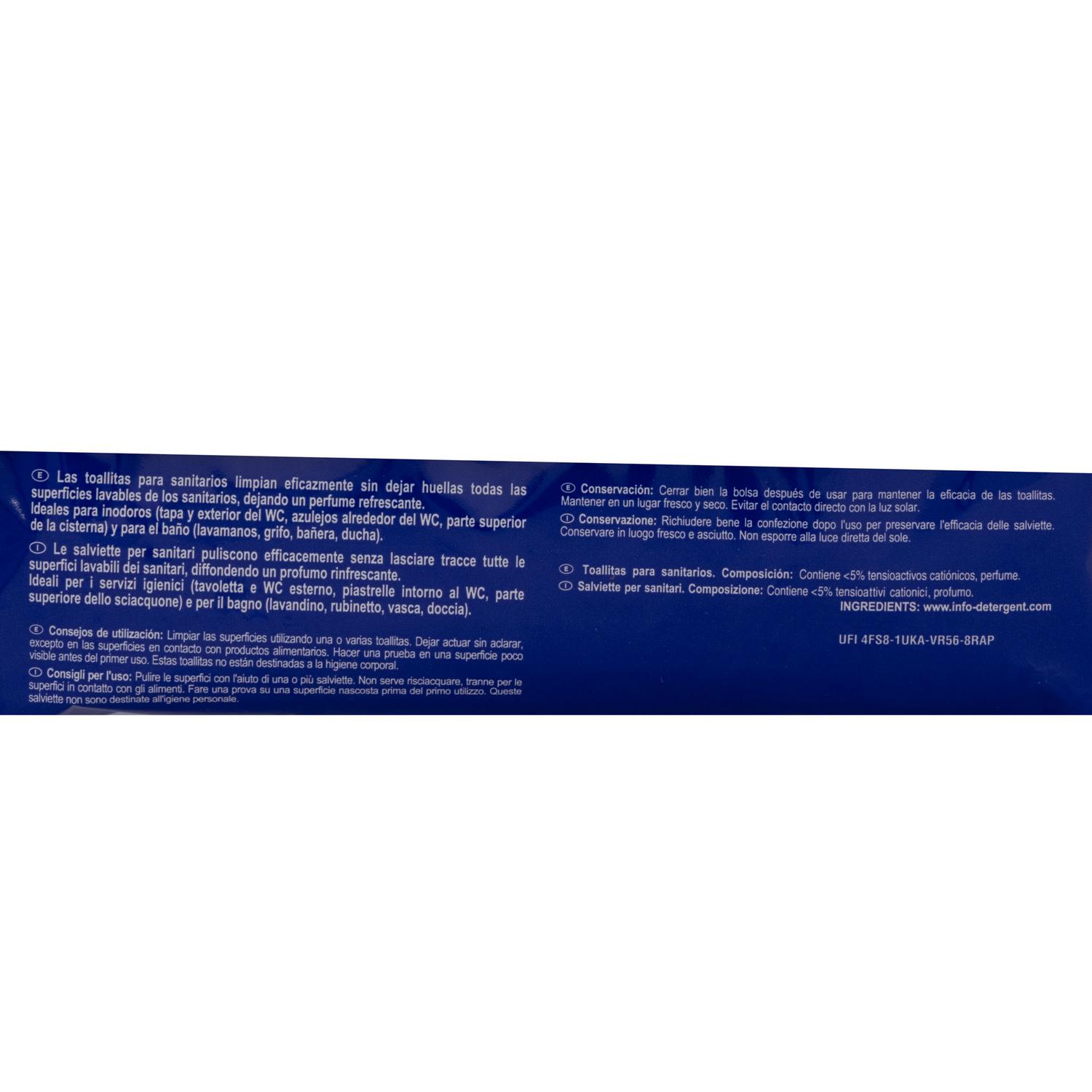 Toallitas para sanitarios Carrefour Expert 40 ud.