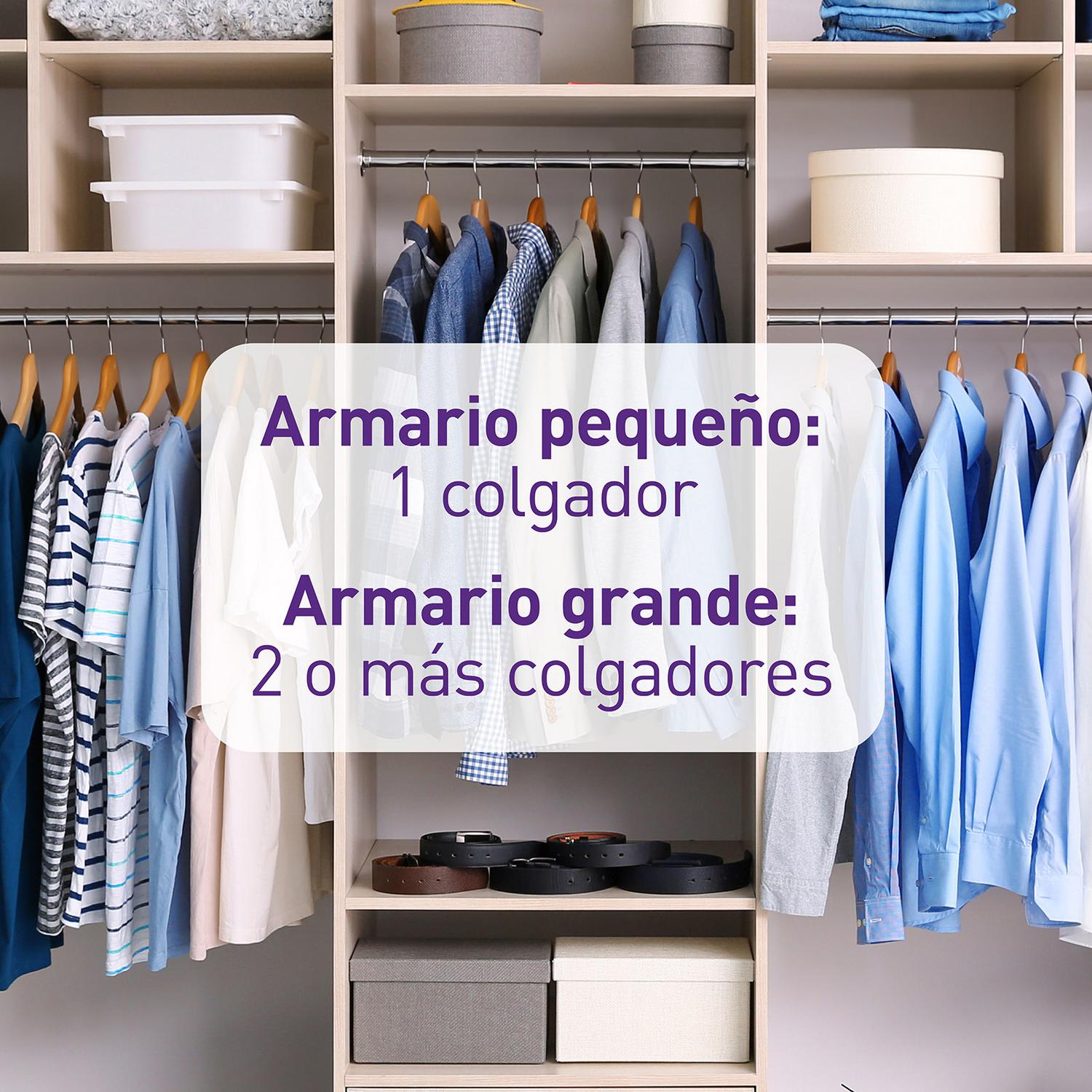 Pinza antipolillas para armarios aroma lavanda fresca Orion Protección Total 2 ud.