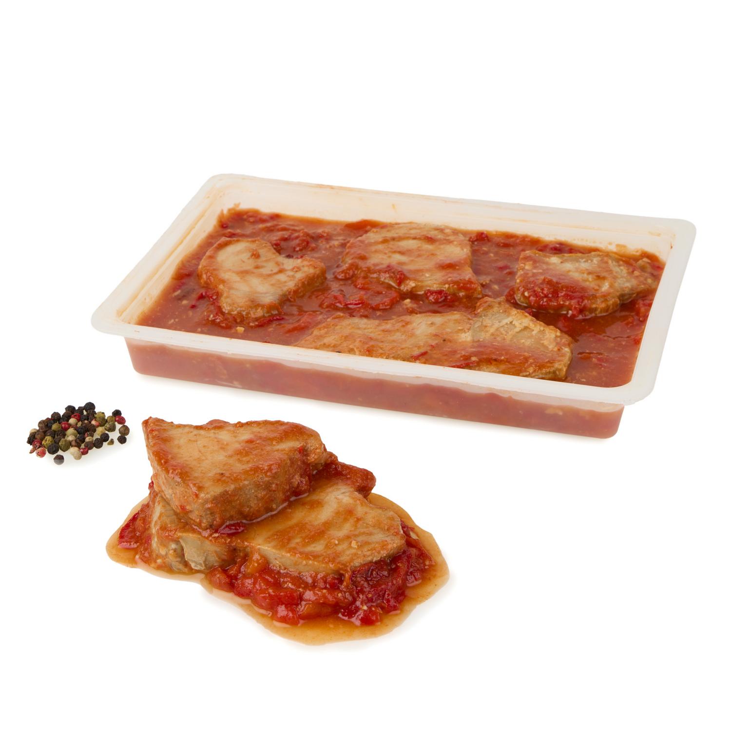 Lomos de atún con pimientos 1 kg aprox