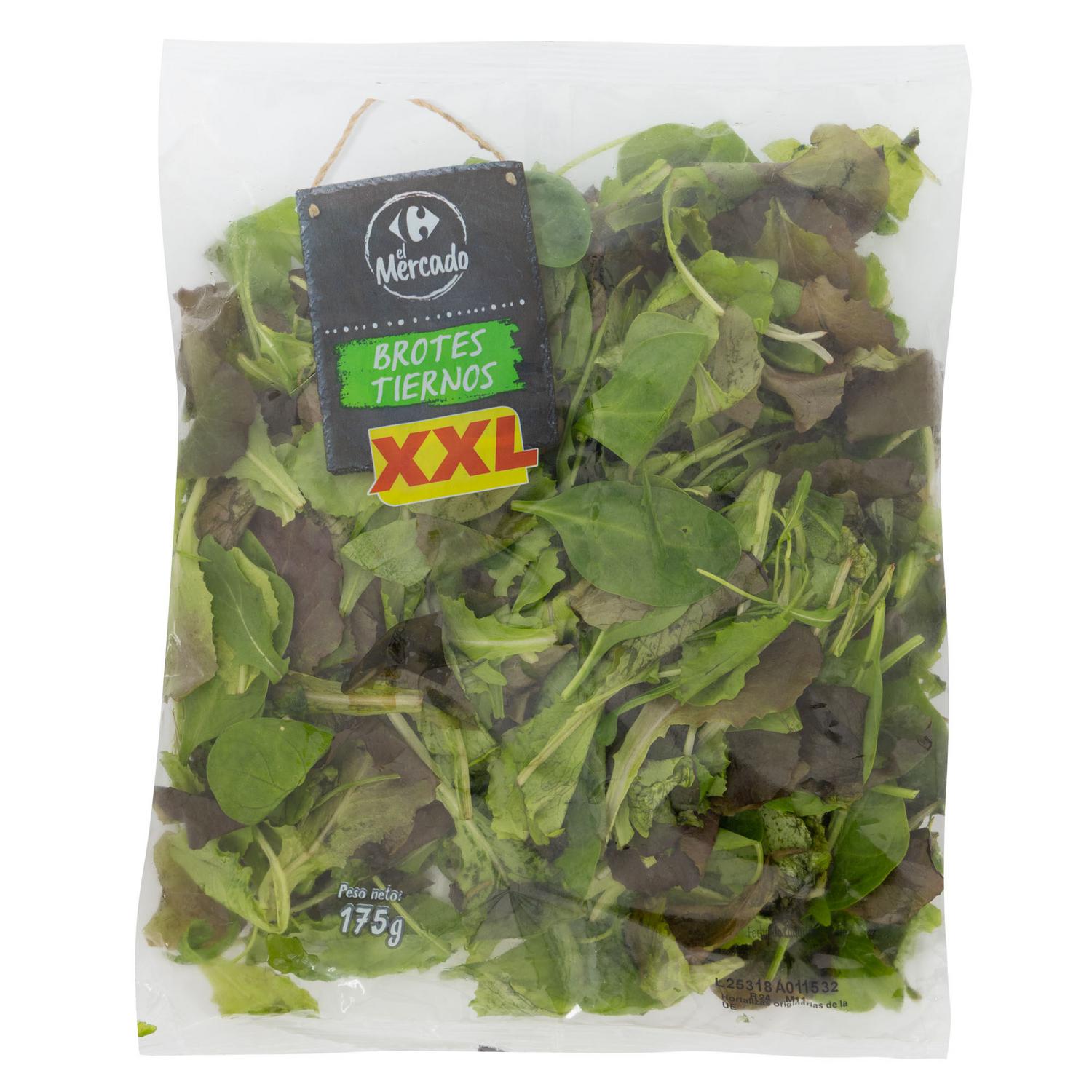 Brotes tiernos XXL El Mercado 175 g