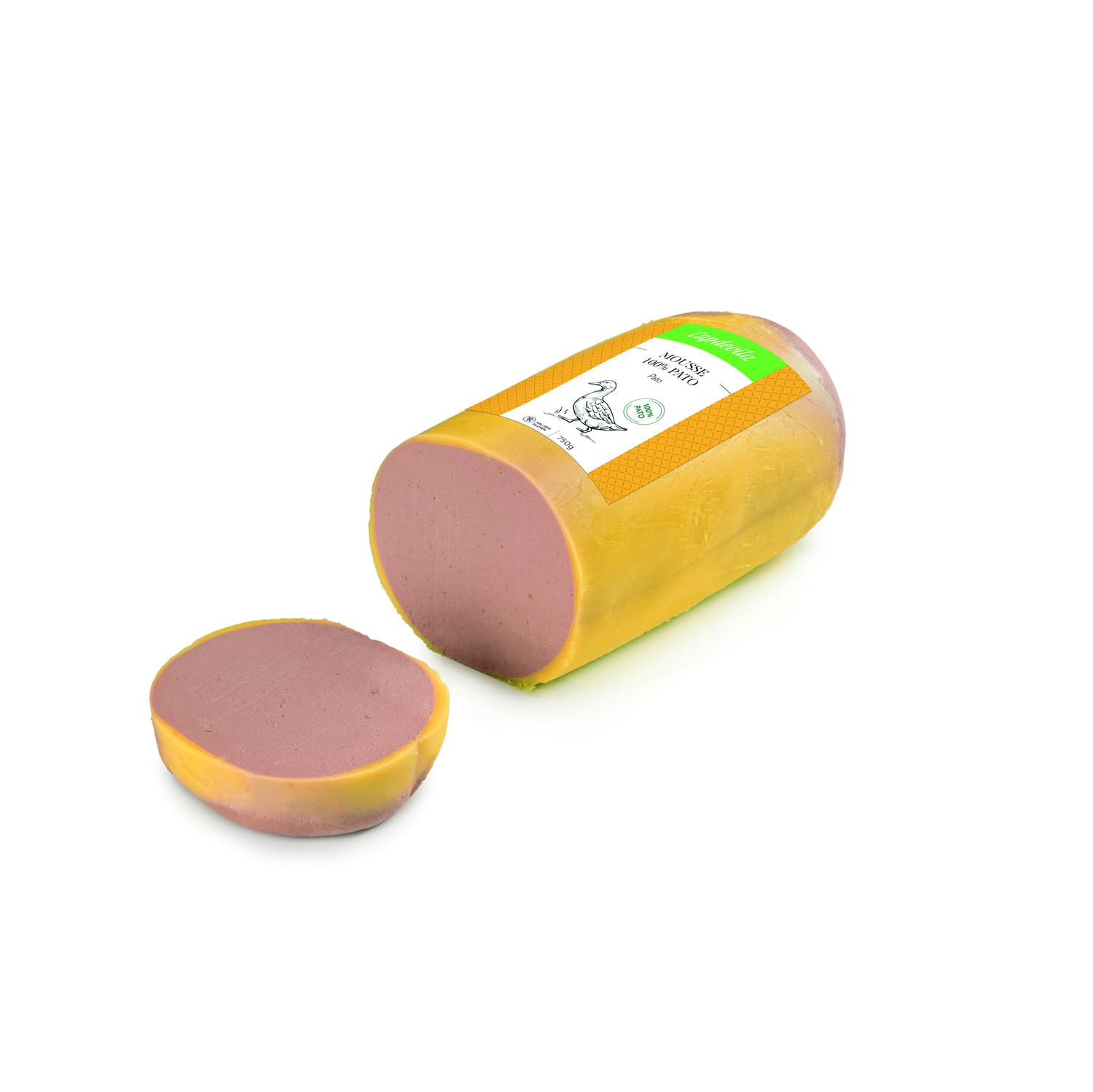 Rulo de mousse de pato 100 % Capdevila 250 g aprox