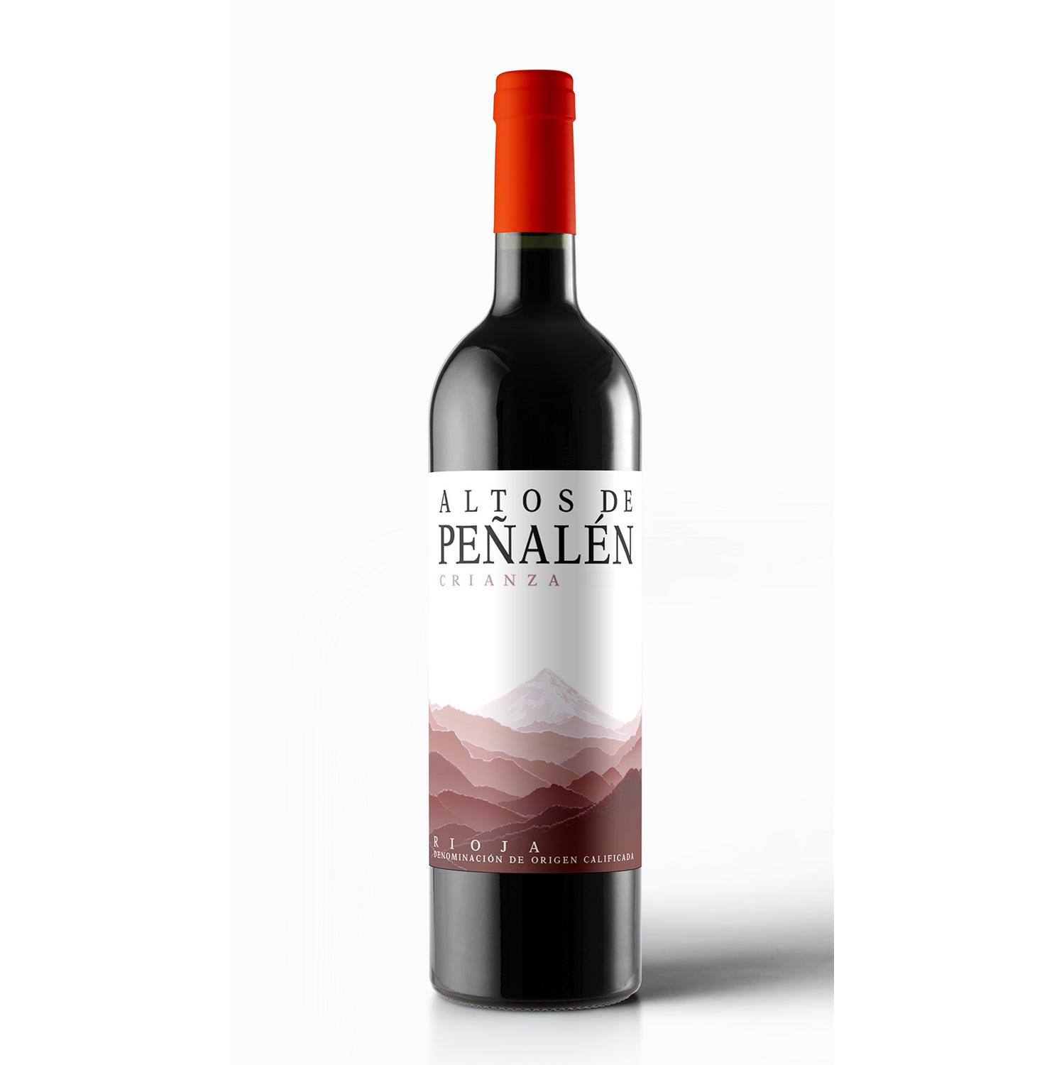Vino tinto crianza tempranillo Altos de Peñalen D.O.Ca Rioja 75 cl.