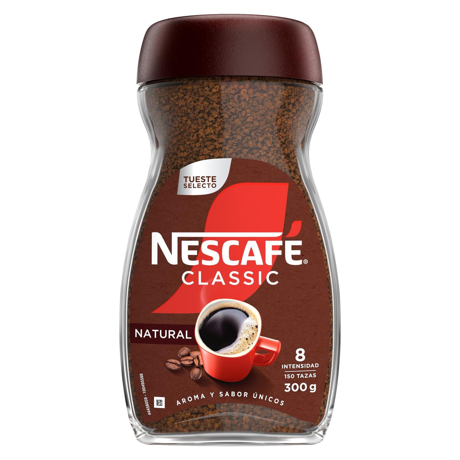 Café soluble natural Nescafé Classic 300 g.