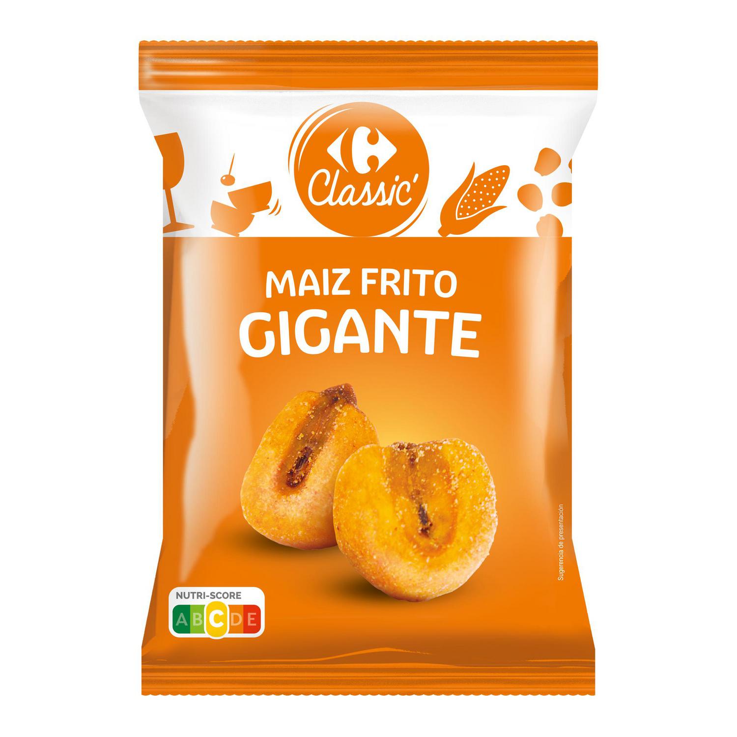 Maíz frito y salado Original Carrefour 200 g.