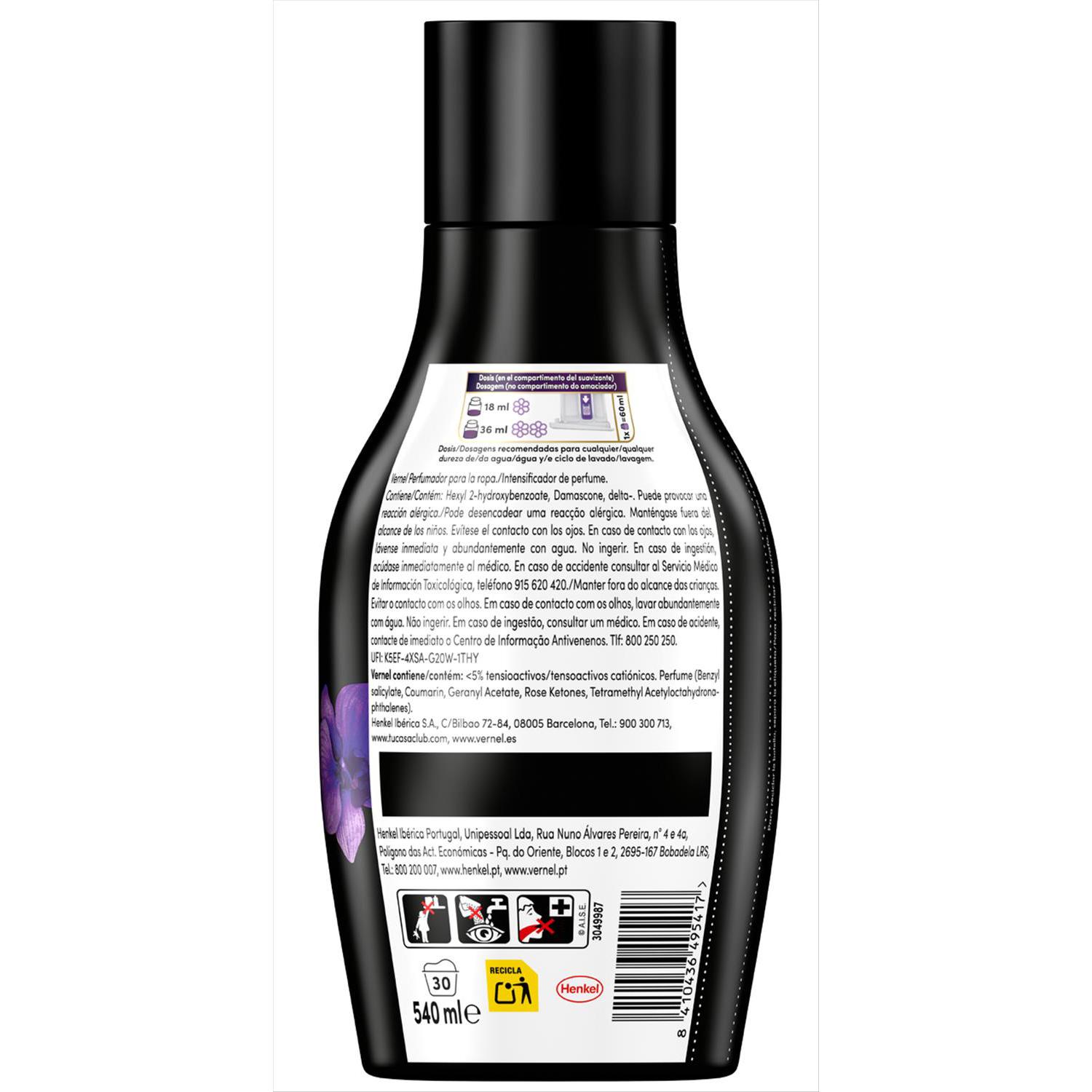 Perfumador para la ropa floral Diamond Orchid Vernel 30 lavados.